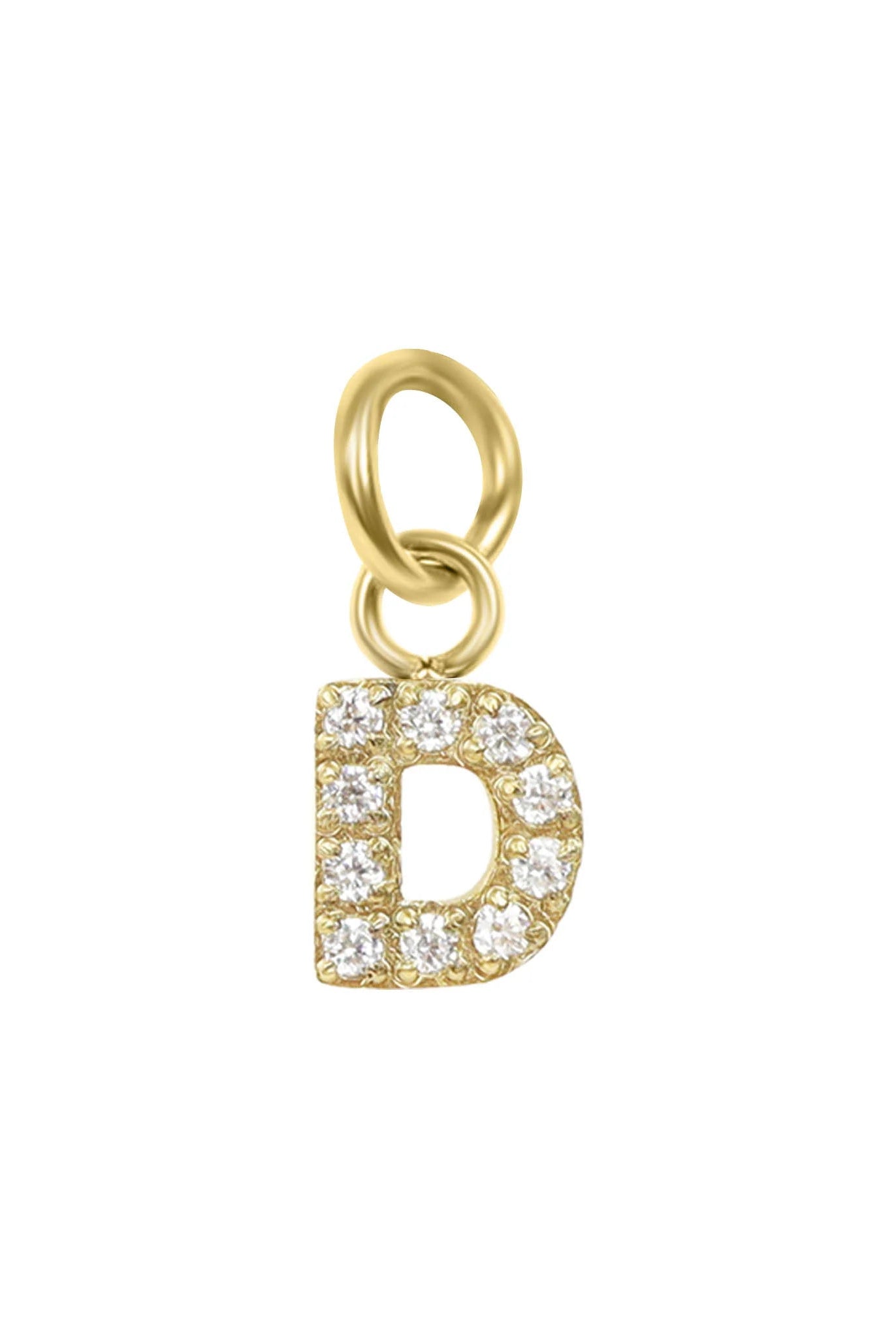 Shop Mini Pave Initial Charms-Charms at Ruby Joy Boutique, a Women's Clothing Store in Pickerington, Ohio