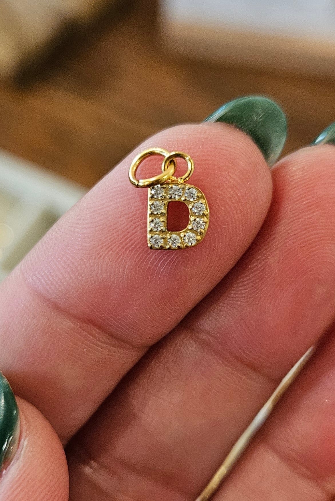 Shop Mini Pave Initial Charms-Charms at Ruby Joy Boutique, a Women's Clothing Store in Pickerington, Ohio