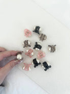 Shop Mini Pearl Accent Claw Clip- at Ruby Joy Boutique, a Women's Clothing Store in Pickerington, Ohio