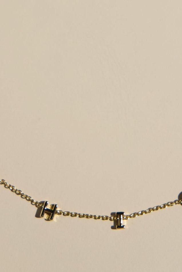 Shop OHIO Initial Necklace-Necklaces at Ruby Joy Boutique, a Women's Clothing Store in Pickerington, Ohio