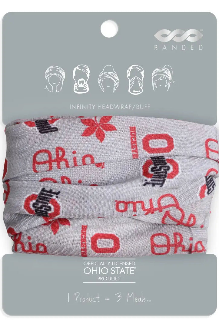 Shop Ohio State® - Infinity Buff/Headwrap- at Ruby Joy Boutique, a Women's Clothing Store in Pickerington, Ohio