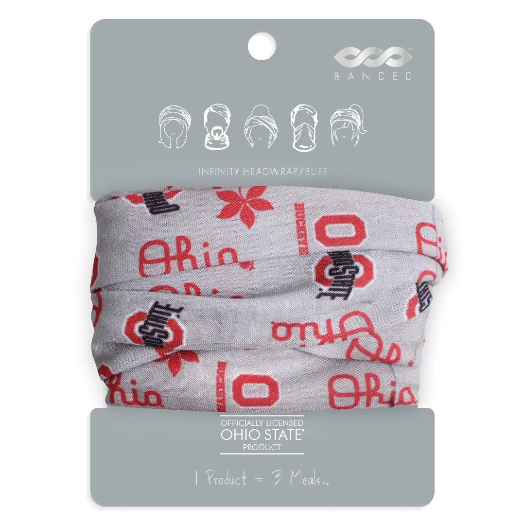 Shop Ohio State® - Infinity Buff/Headwrap- at Ruby Joy Boutique, a Women's Clothing Store in Pickerington, Ohio