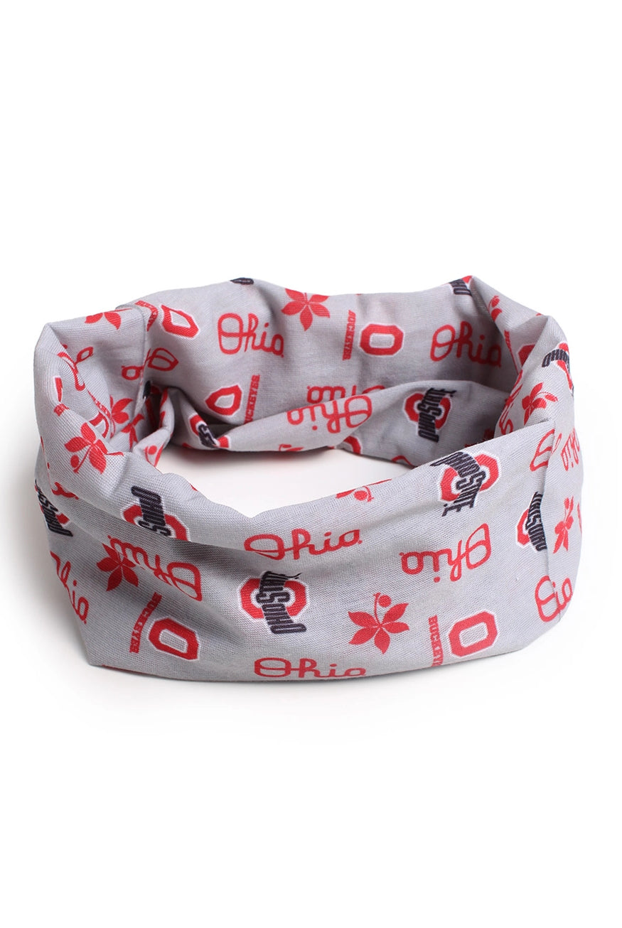 Shop Ohio State® - Infinity Buff/Headwrap- at Ruby Joy Boutique, a Women's Clothing Store in Pickerington, Ohio