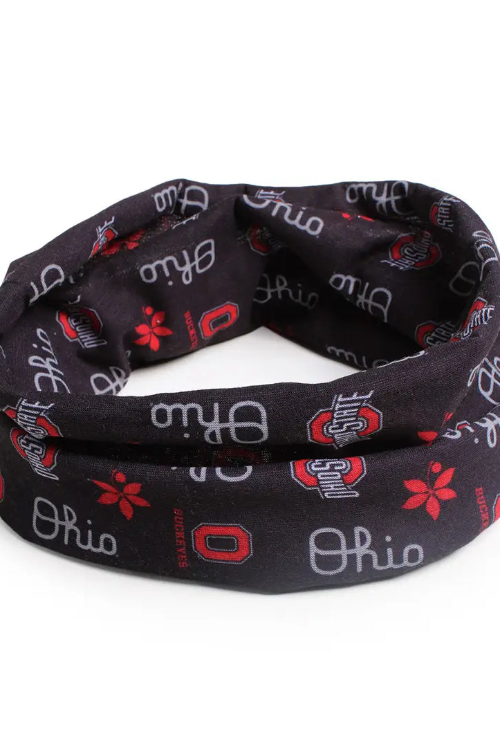 Shop Ohio State® - Infinity Buff/Headwrap- at Ruby Joy Boutique, a Women's Clothing Store in Pickerington, Ohio