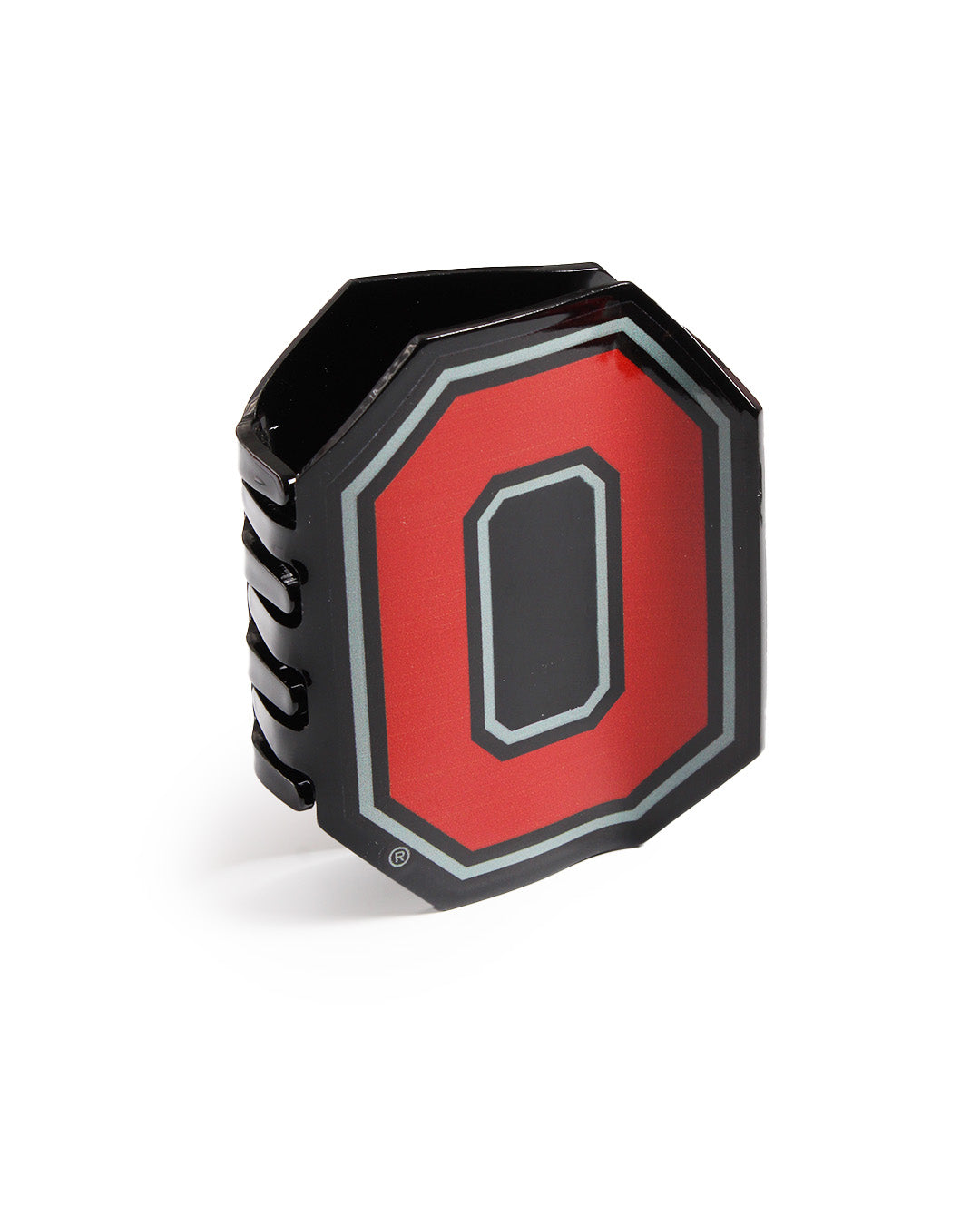 Shop Ohio State® O Statement - Claw Clip-Scarlet on Black at Ruby Joy Boutique, a Women's Clothing Store in Pickerington, Ohio
