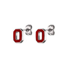 Shop Ohio State Petite Block O Stud Earrings- at Ruby Joy Boutique, a Women's Clothing Store in Pickerington, Ohio