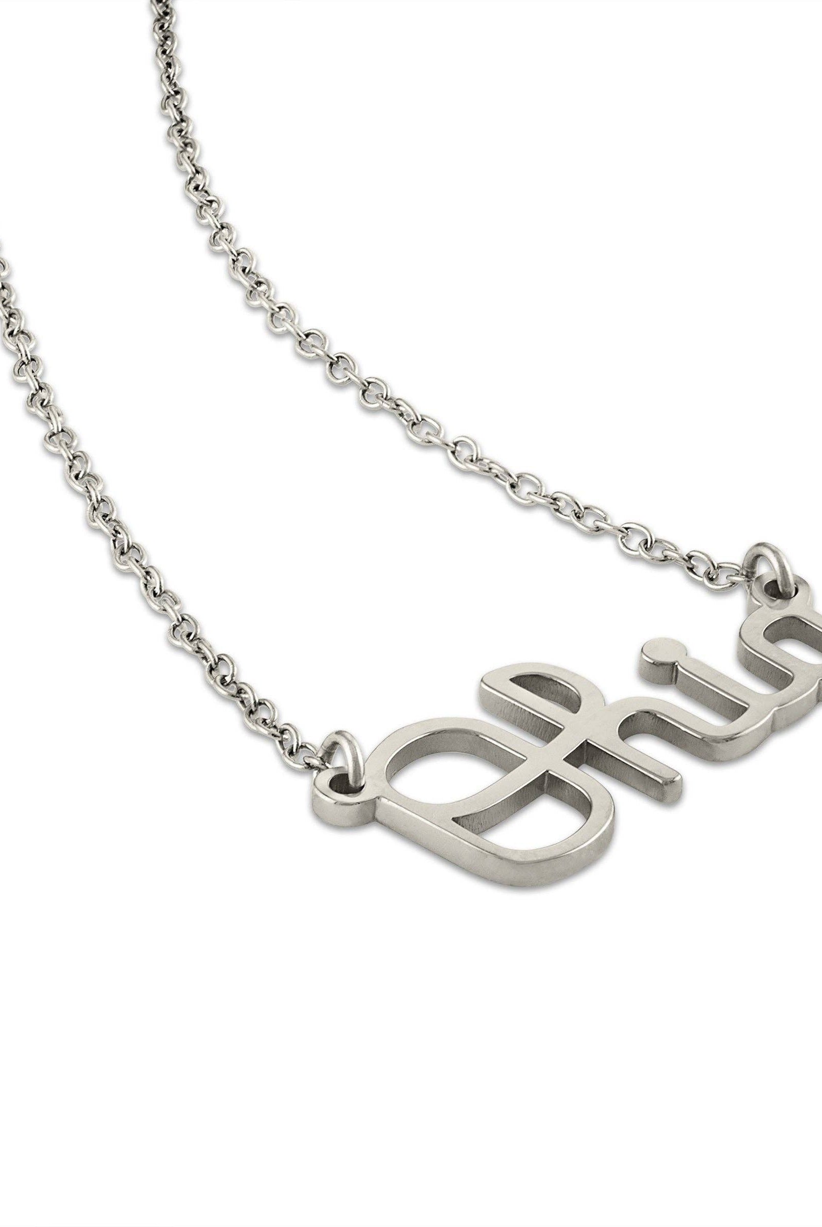 Shop Ohio State Script Ohio Necklace - Stainless Steel- at Ruby Joy Boutique, a Women's Clothing Store in Pickerington, Ohio