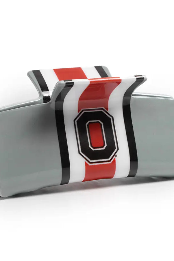 Shop Ohio State® - Claw Clip-Helmet Stripe at Ruby Joy Boutique, a Women's Clothing Store in Pickerington, Ohio