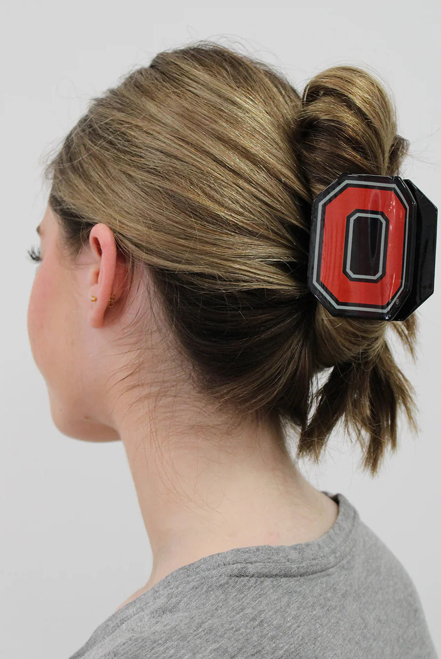 Shop Ohio State® O Statement - Claw Clip-Hair Claws & Clips at Ruby Joy Boutique, a Women's Clothing Store in Pickerington, Ohio