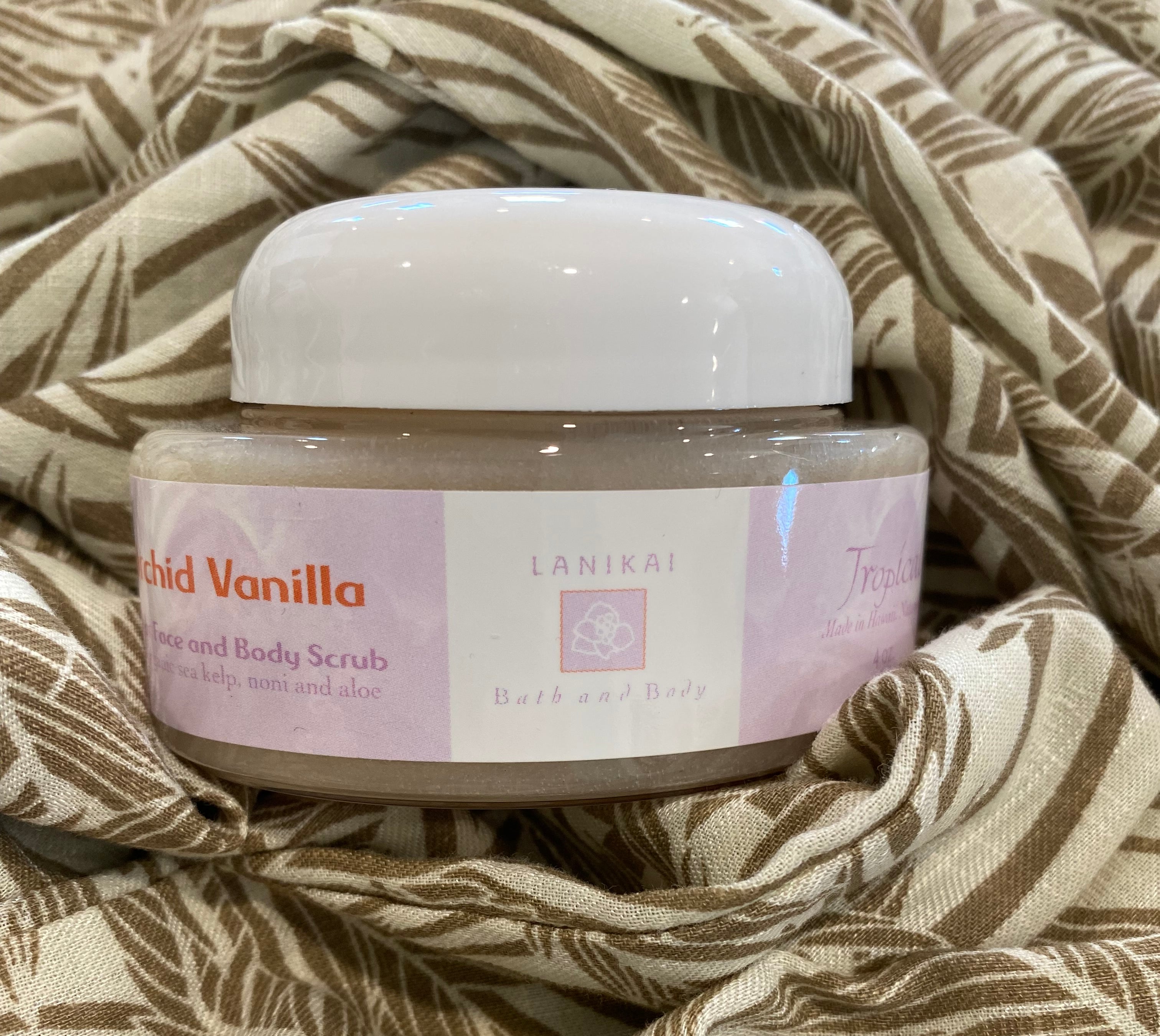 Shop Orchid Vanilla Hawaiian Cane Sugar Body Scrub- at Ruby Joy Boutique, a Women's Clothing Store in Pickerington, Ohio