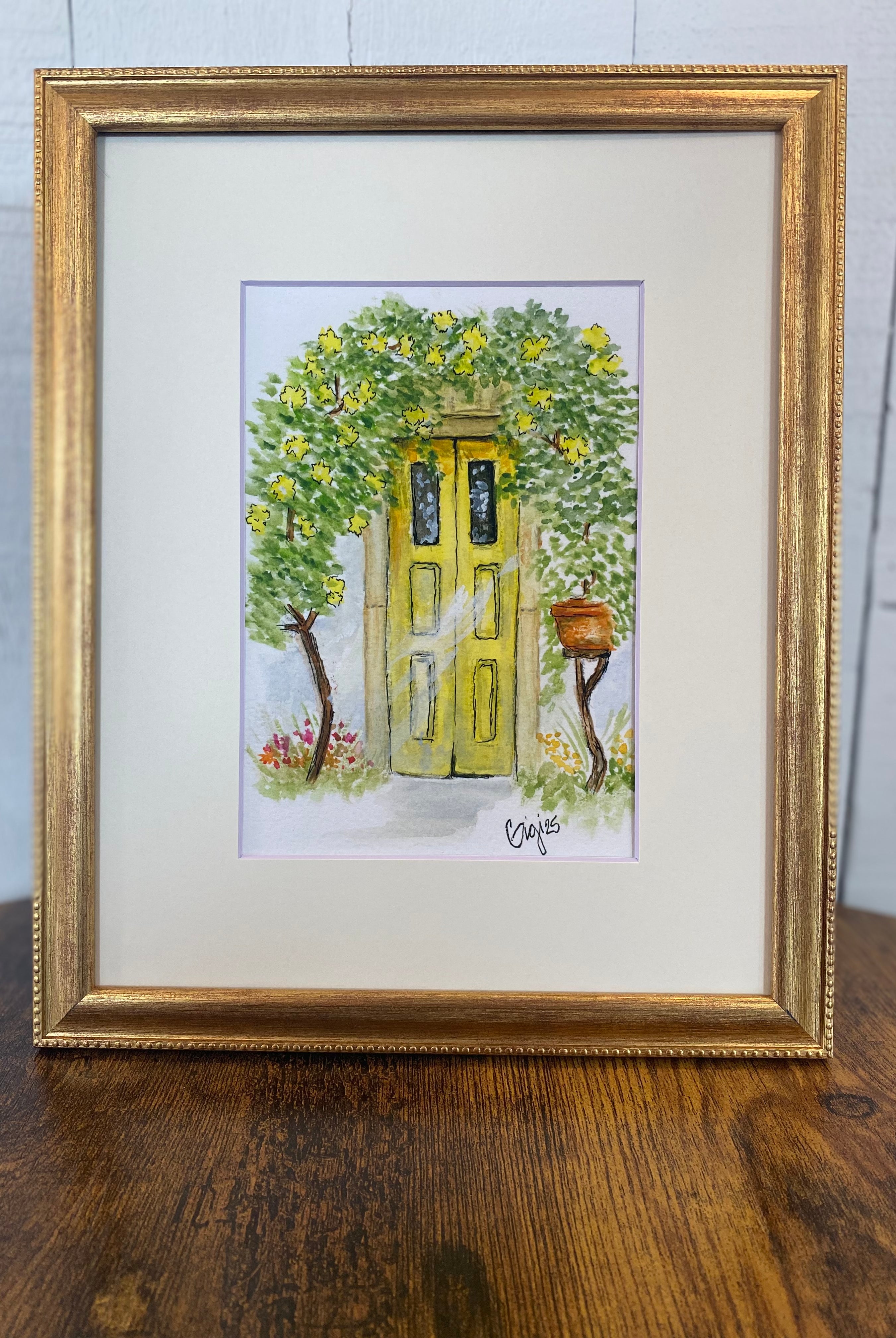 Shop Original Watercolor Prints-Glory Door at Ruby Joy Boutique, a Women's Clothing Store in Pickerington, Ohio