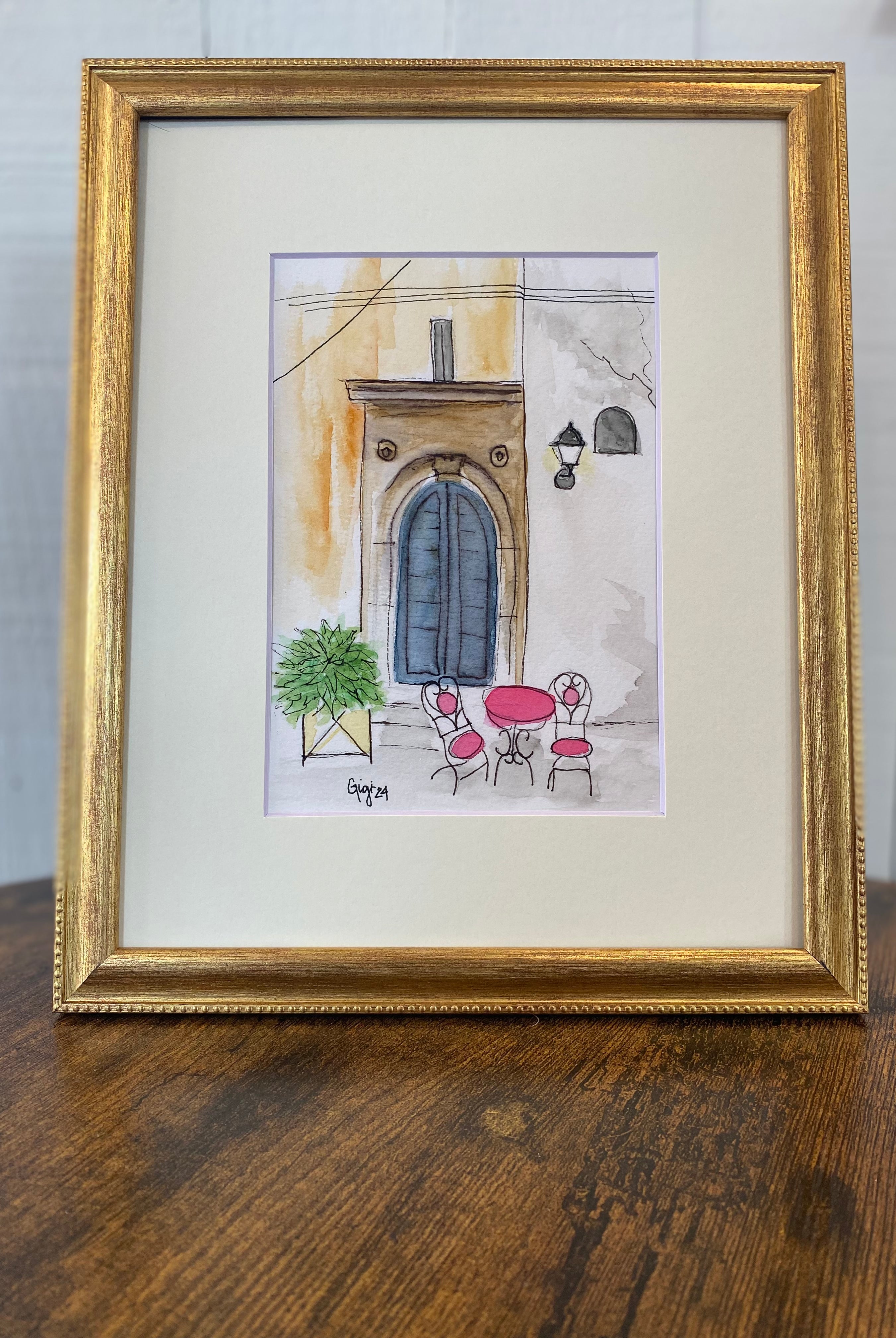 Shop Original Watercolor Prints-Porta at Ruby Joy Boutique, a Women's Clothing Store in Pickerington, Ohio