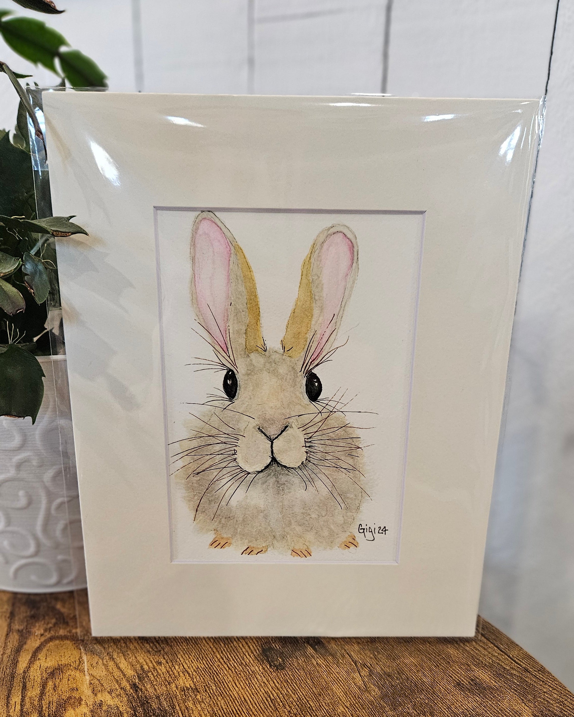 Shop Original Watercolor Prints-Thumper at Ruby Joy Boutique, a Women's Clothing Store in Pickerington, Ohio
