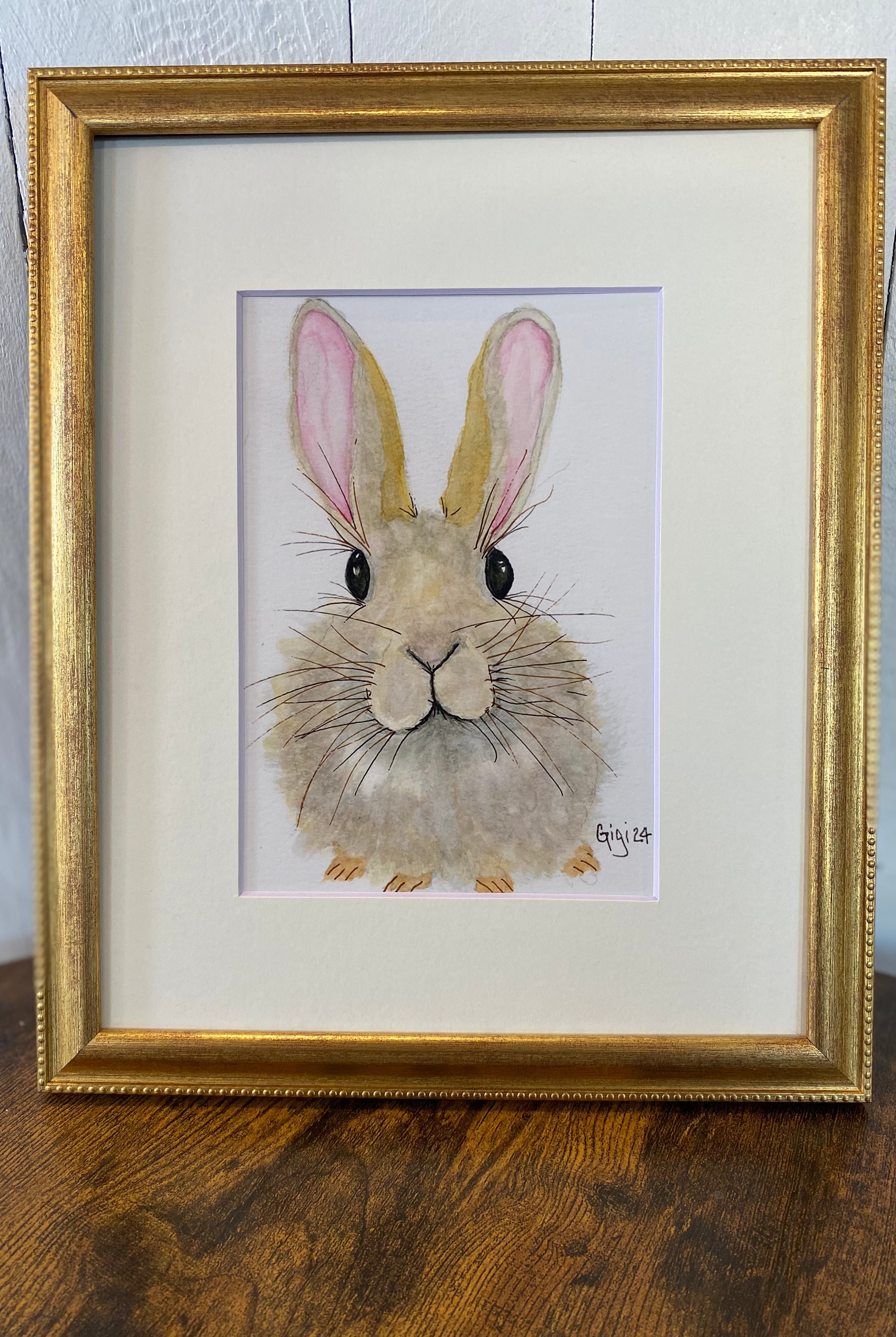 Shop Original Watercolor Prints-Thumper at Ruby Joy Boutique, a Women's Clothing Store in Pickerington, Ohio