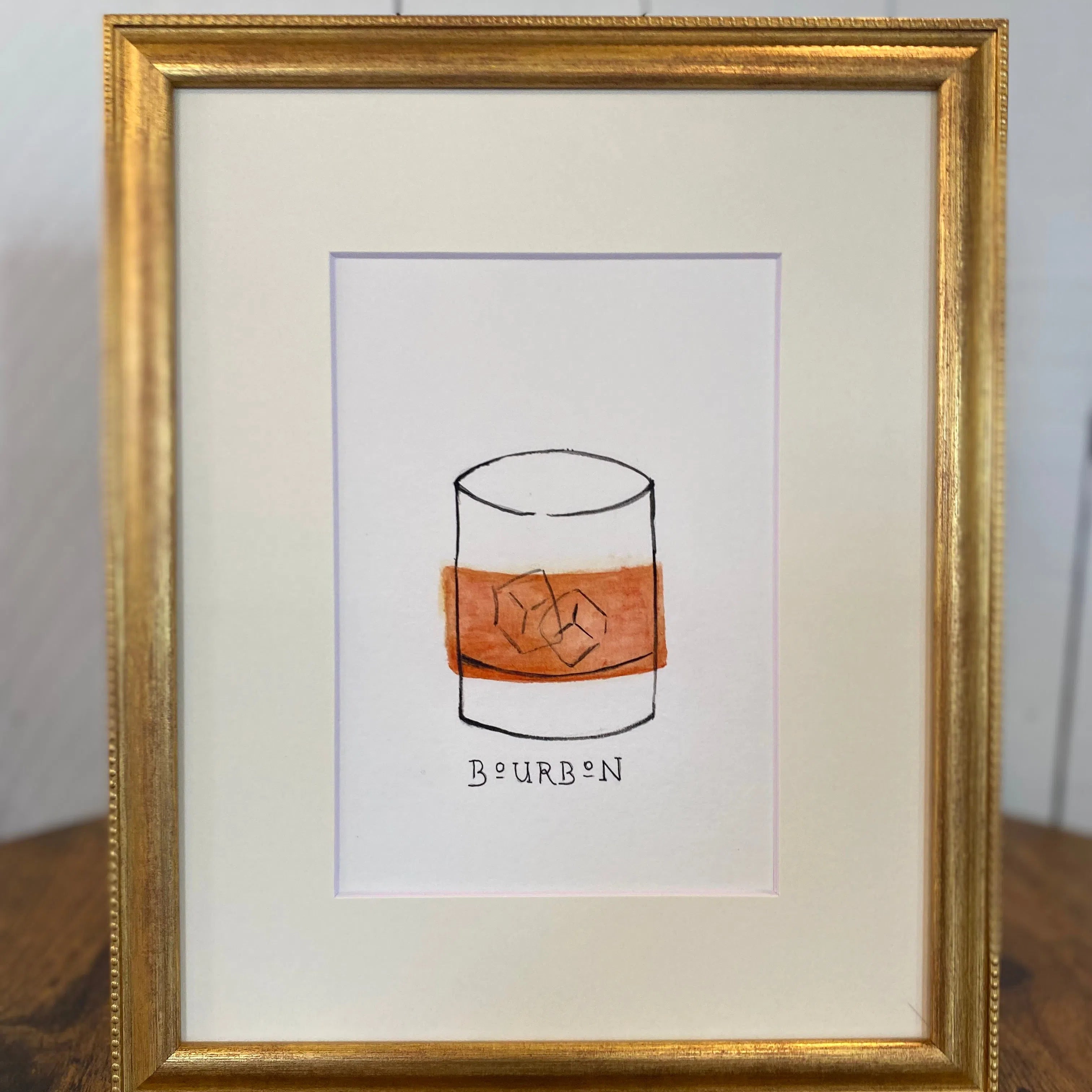 Shop Original Watercolor Prints-Bourbon at Ruby Joy Boutique, a Women's Clothing Store in Pickerington, Ohio