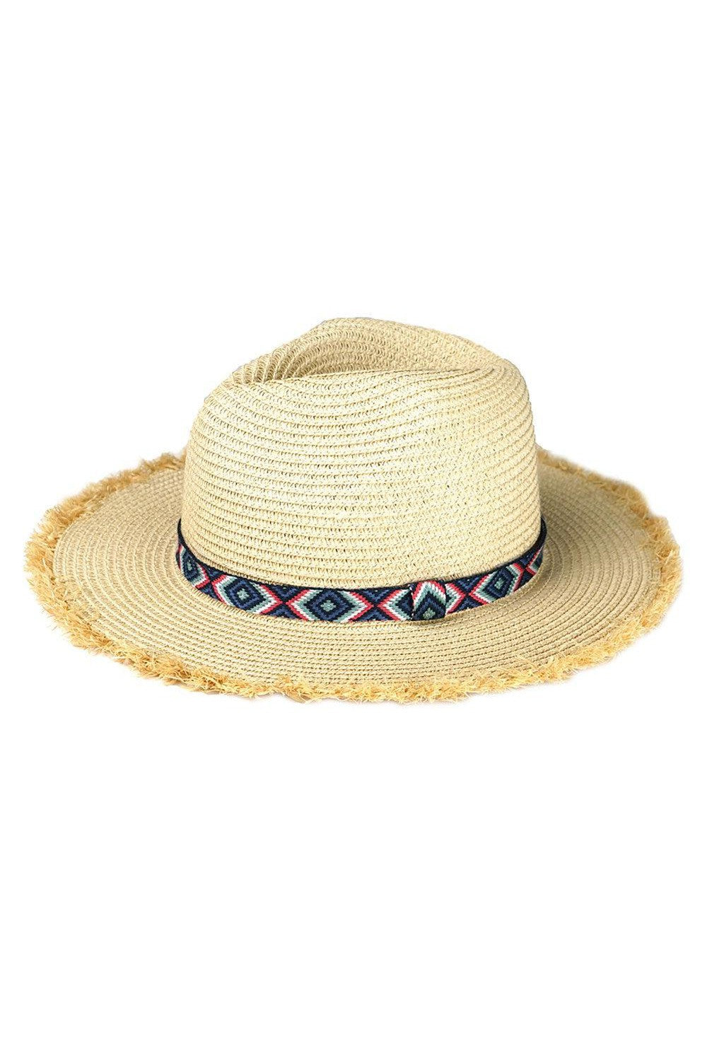 Shop Over My Head Straw Panama Hat-Summer Hat at Ruby Joy Boutique, a Women's Clothing Store in Pickerington, Ohio