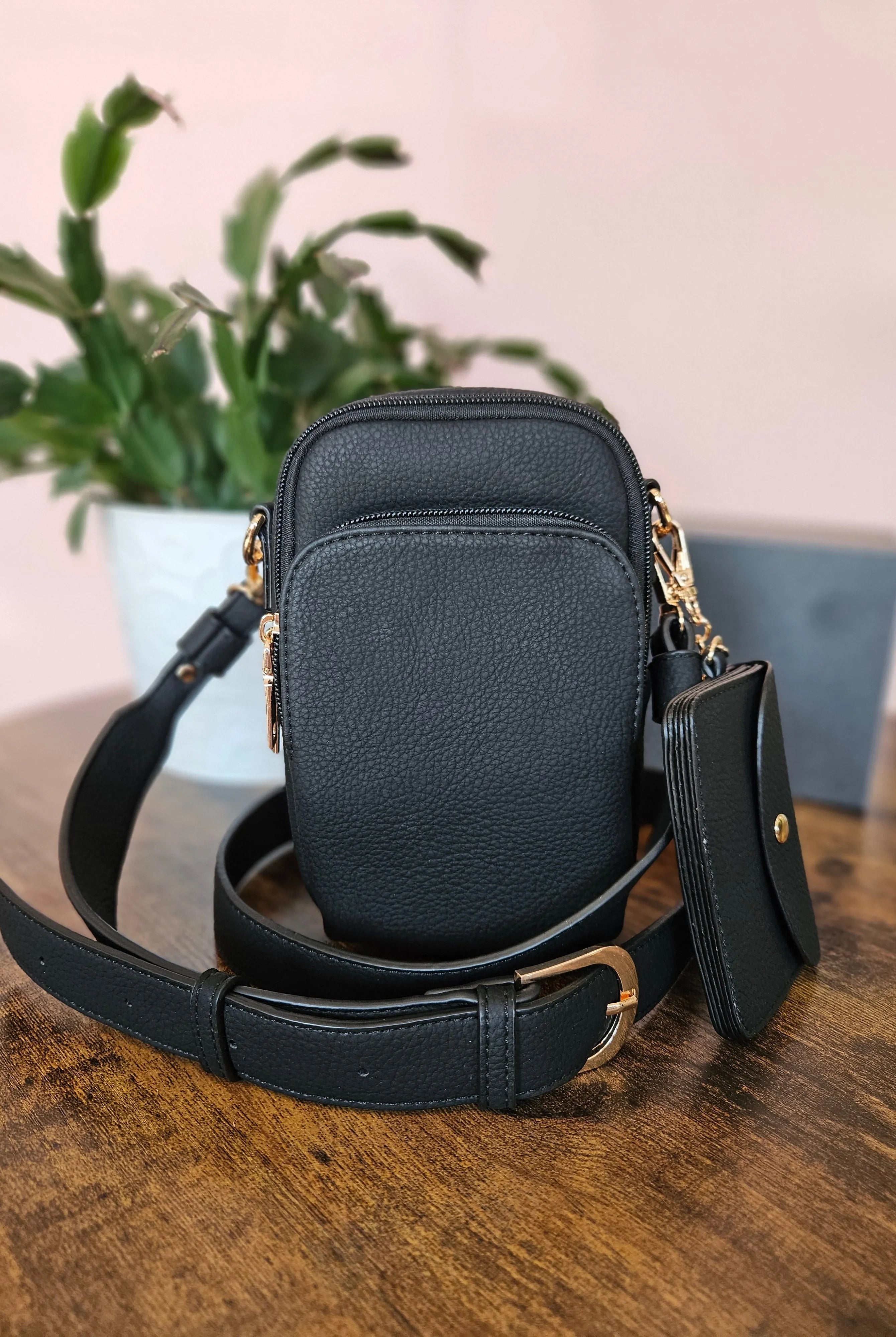 Shop Parker Crossbody 2-in-1 Purse | Black- at Ruby Joy Boutique, a Women's Clothing Store in Pickerington, Ohio