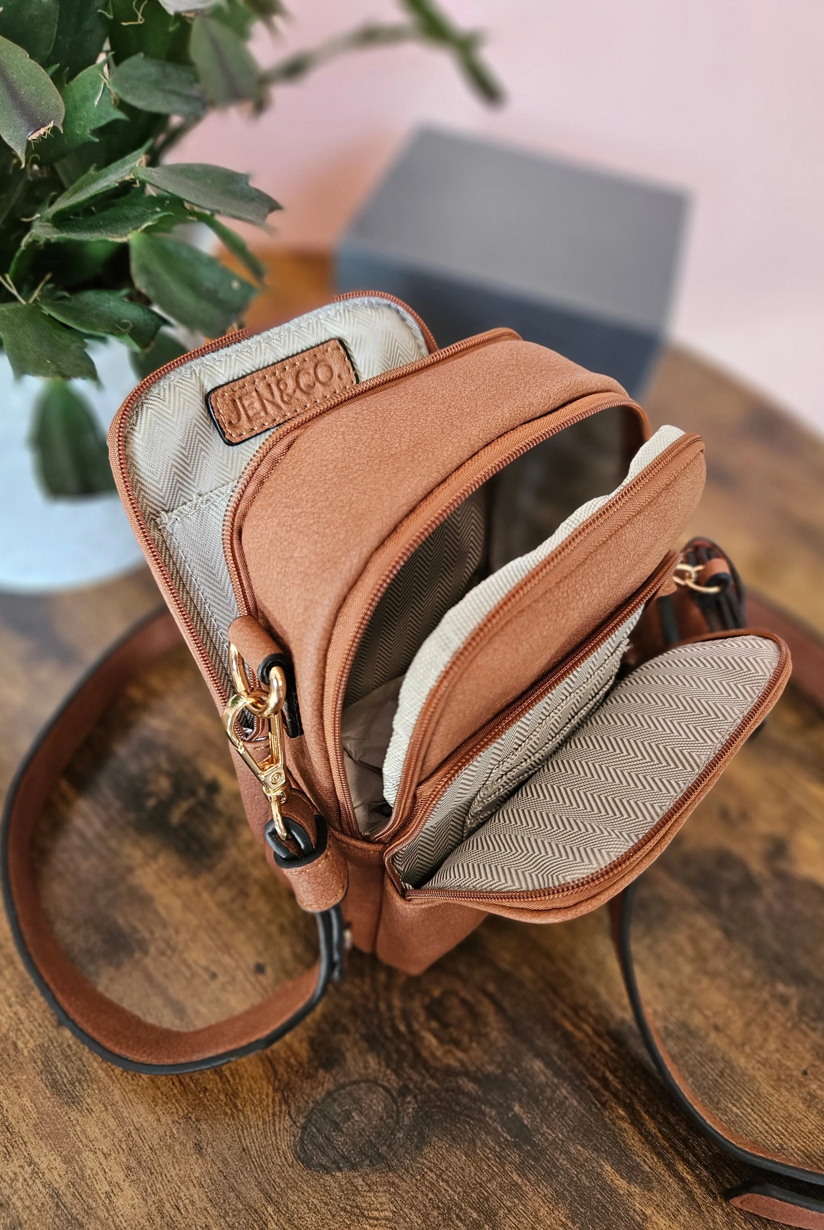 Shop Parker Crossbody 2-in-1 Purse | Brown- at Ruby Joy Boutique, a Women's Clothing Store in Pickerington, Ohio