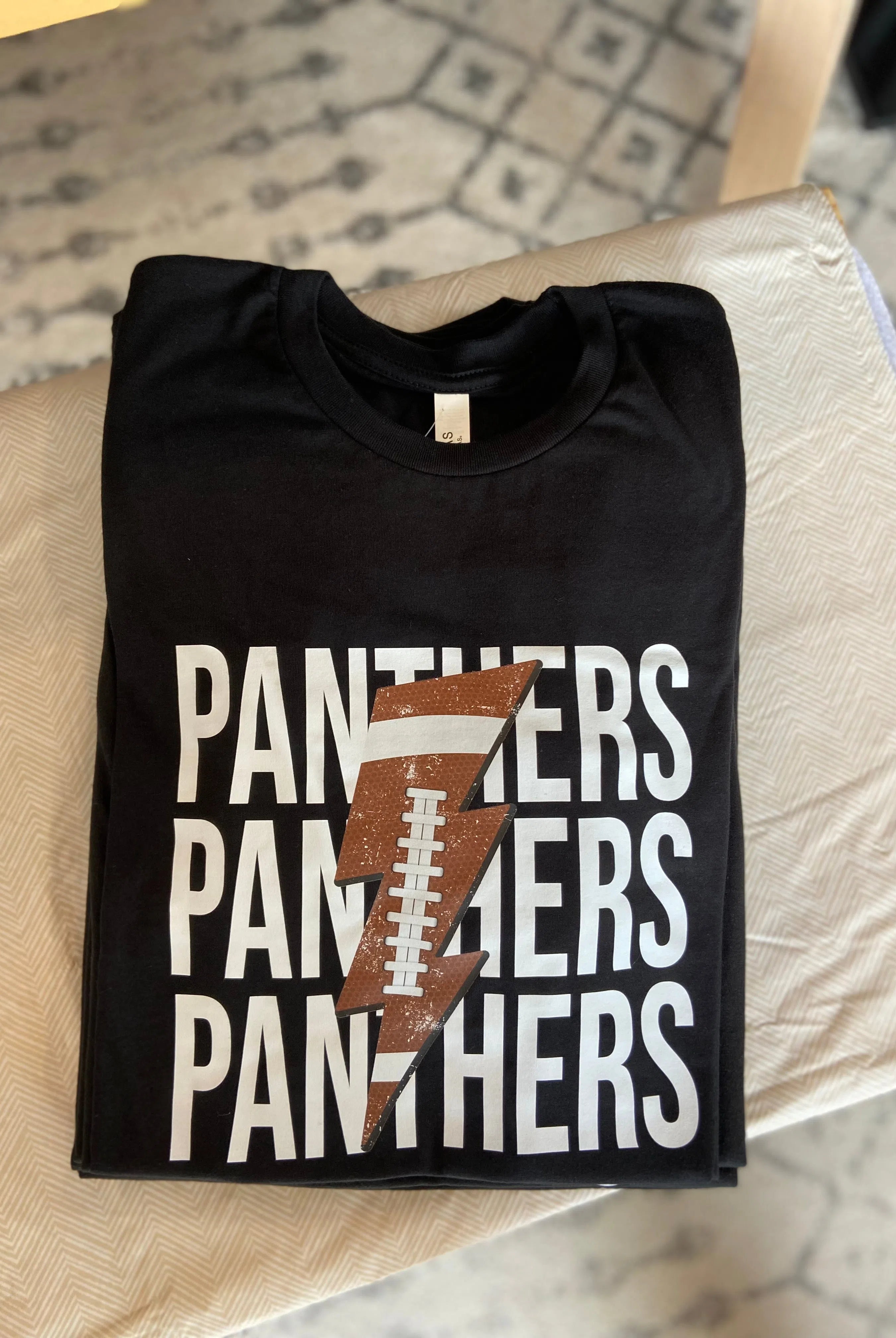 Shop Pickerington Football Lightning Tee - Panthers or Tigers-Graphic Tee at Ruby Joy Boutique, a Women's Clothing Store in Pickerington, Ohio