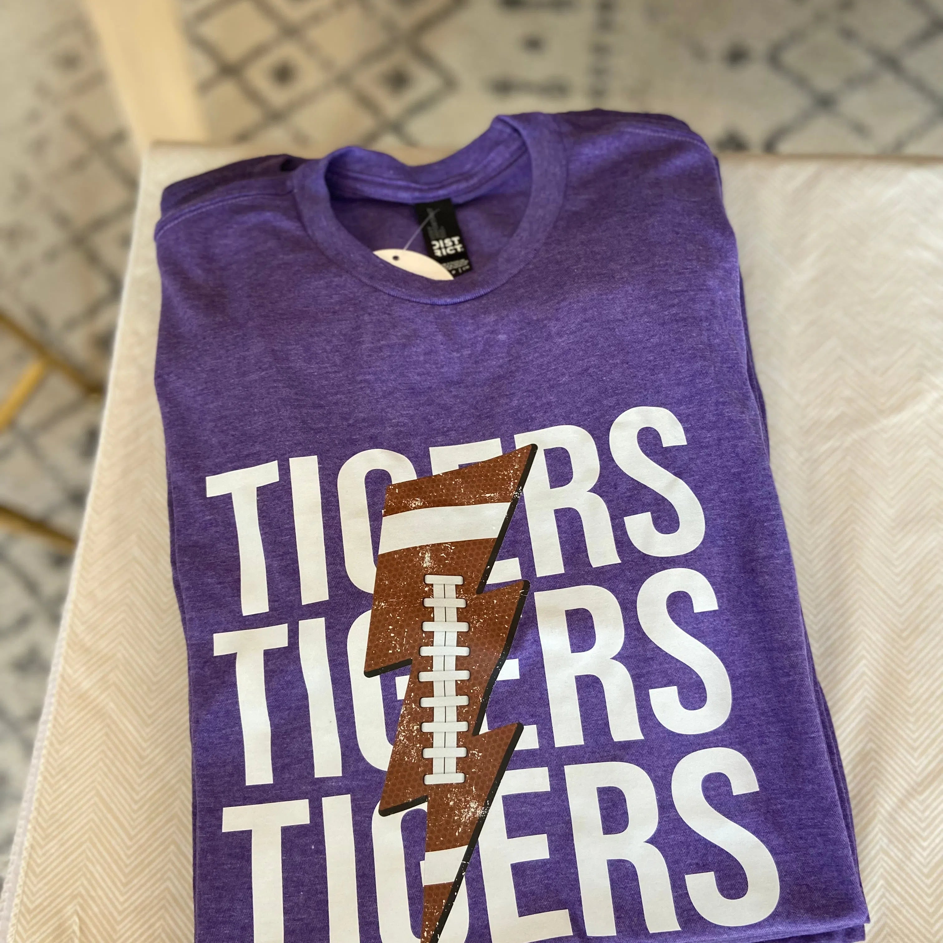 Shop Pickerington Football Lightning Tee - Panthers or Tigers-Graphic Tee at Ruby Joy Boutique, a Women's Clothing Store in Pickerington, Ohio