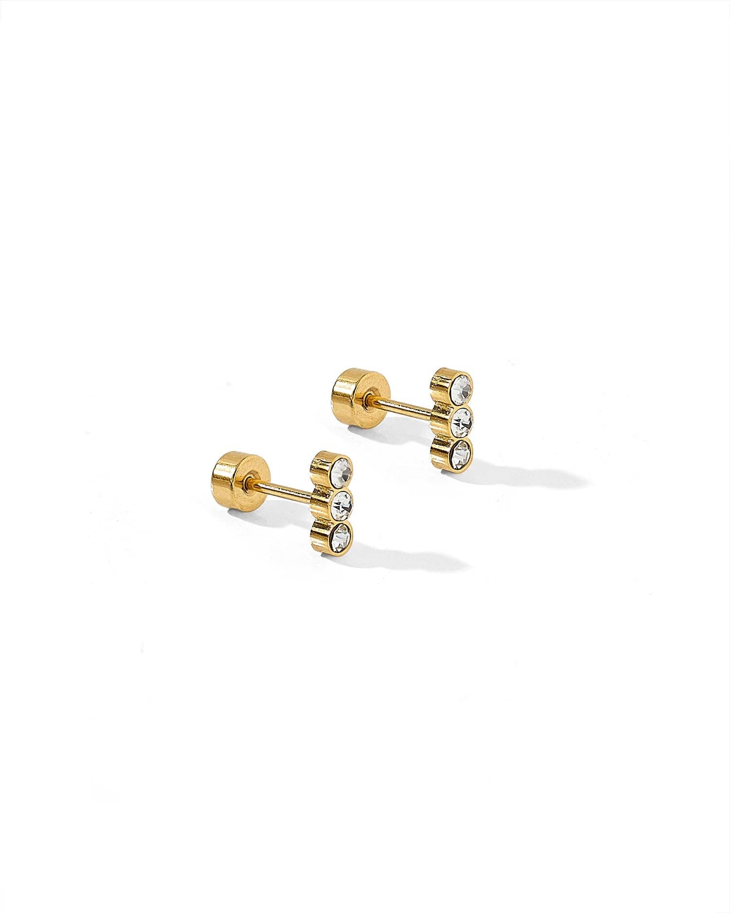 Shop Poppy Screwback Stud Earrings- at Ruby Joy Boutique, a Women's Clothing Store in Pickerington, Ohio