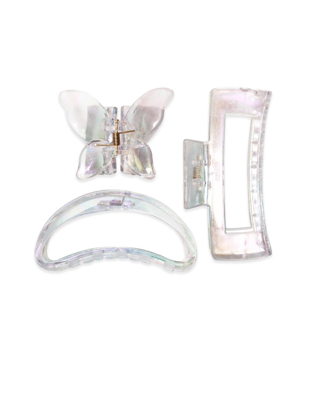 Shop Prism Wash - 3 Pack Claw Clips- at Ruby Joy Boutique, a Women's Clothing Store in Pickerington, Ohio