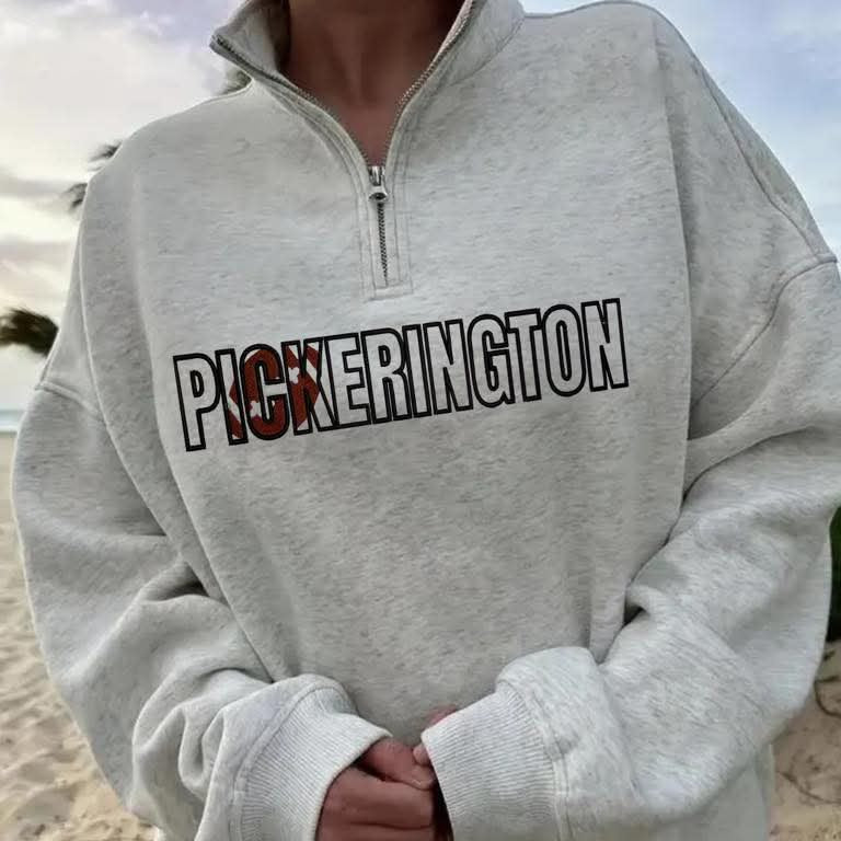 Shop Quarter-Zip Embroidered Sports Sweatshirt - Custom Requests-S at Ruby Joy Boutique, a Women's Clothing Store in Pickerington, Ohio