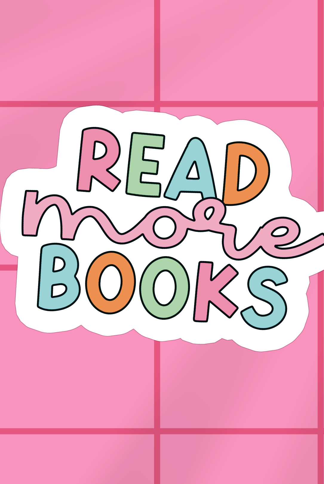 Shop Read More Books | Waterproof Vinyl Sticker- at Ruby Joy Boutique, a Women's Clothing Store in Pickerington, Ohio