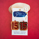 Shop Red Glitter &Gold Mirror 15 Dangles KC Chiefs Football Mahomes-Earrings at Ruby Joy Boutique, a Women's Clothing Store in Pickerington, Ohio