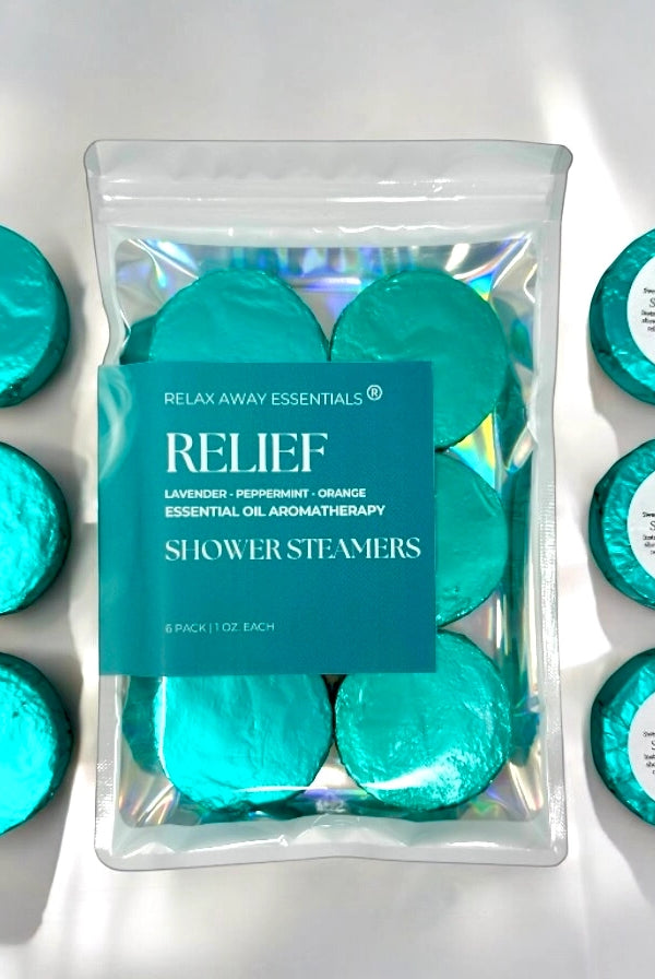 Shop Relief Shower Steamers 6 pack - Made In USA- at Ruby Joy Boutique, a Women's Clothing Store in Pickerington, Ohio