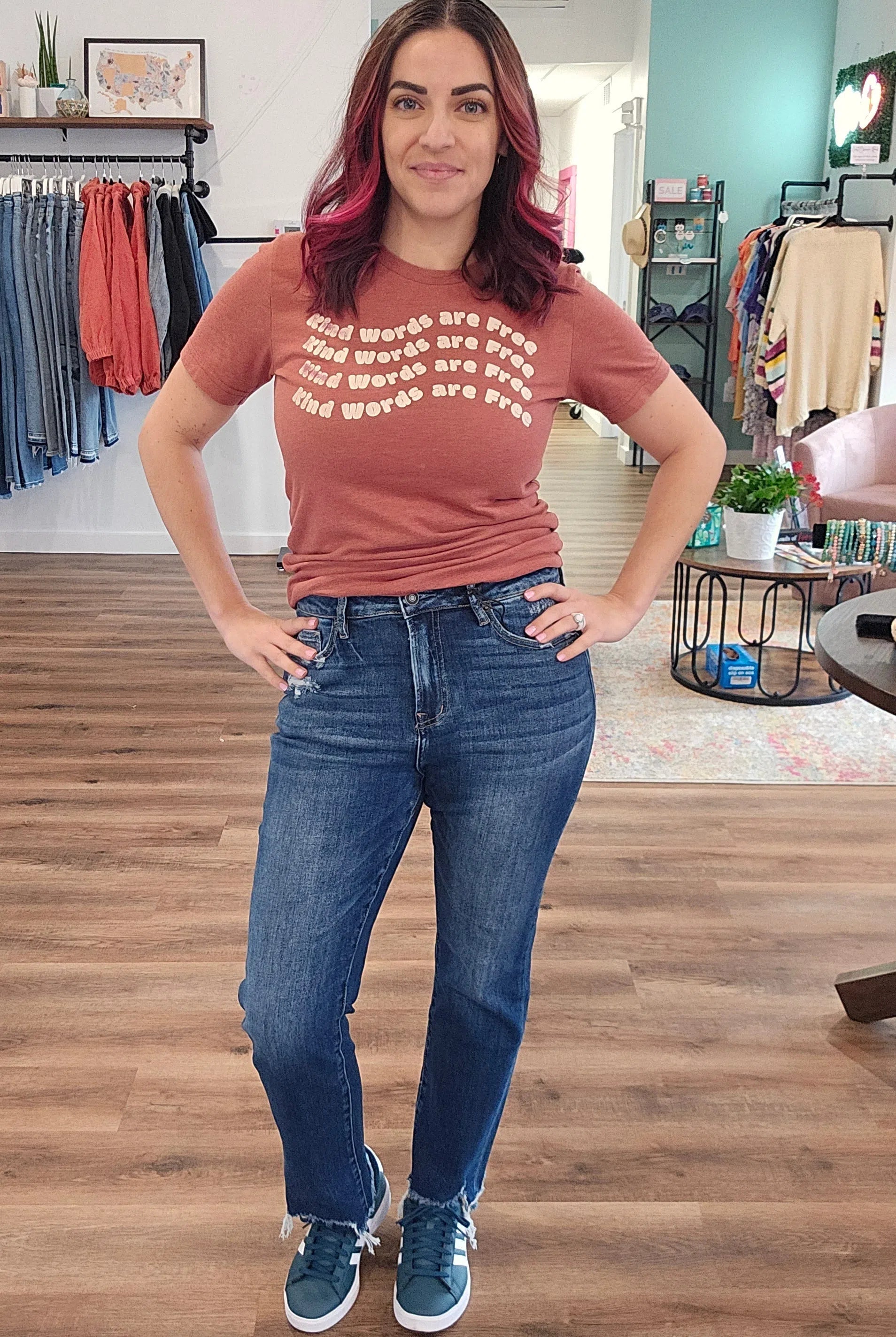 Shop Restocked! Harlow Straight Leg Jeans | Mica Denim-Jeans at Ruby Joy Boutique, a Women's Clothing Store in Pickerington, Ohio