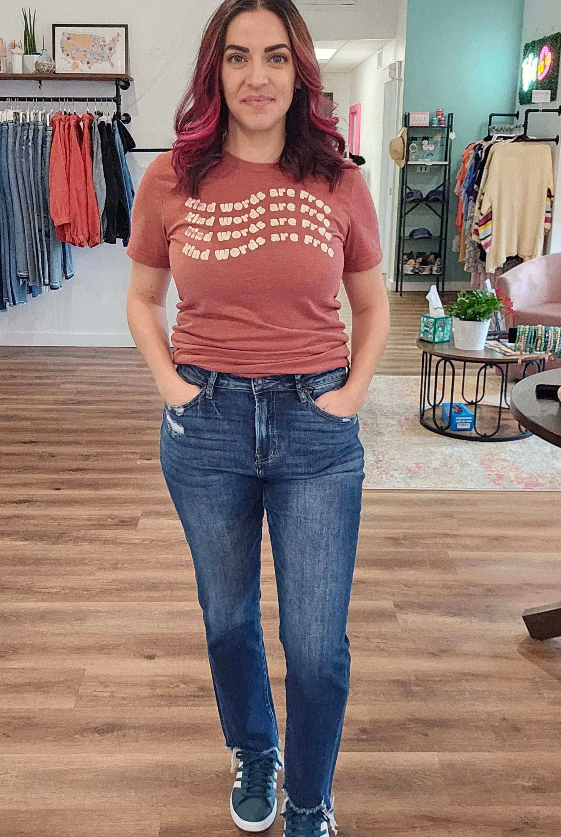 Shop Restocked! Harlow Straight Leg Jeans | Mica Denim-Jeans at Ruby Joy Boutique, a Women's Clothing Store in Pickerington, Ohio