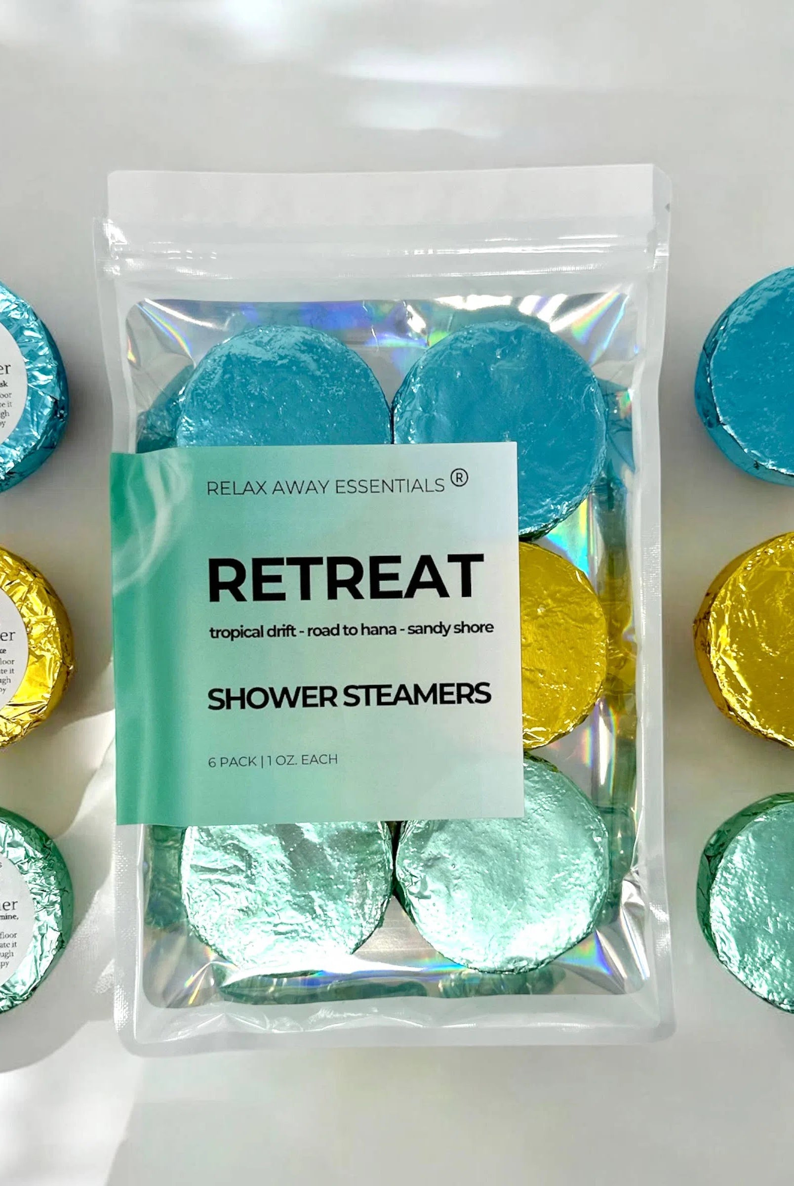 Shop Retreat Shower Steamers 6 Pack - Made in USA- at Ruby Joy Boutique, a Women's Clothing Store in Pickerington, Ohio