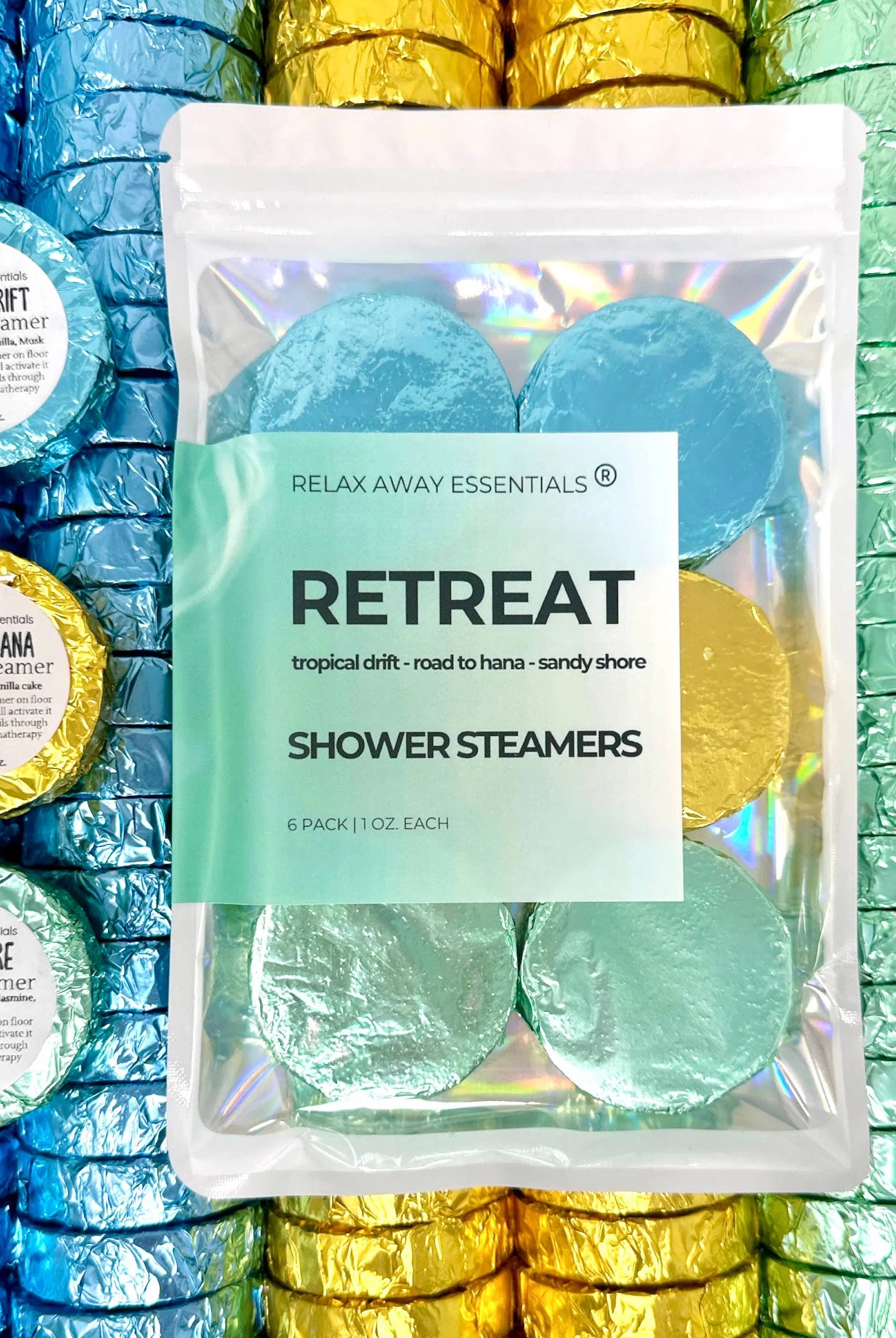 Shop Retreat Shower Steamers 6 Pack - Made in USA- at Ruby Joy Boutique, a Women's Clothing Store in Pickerington, Ohio
