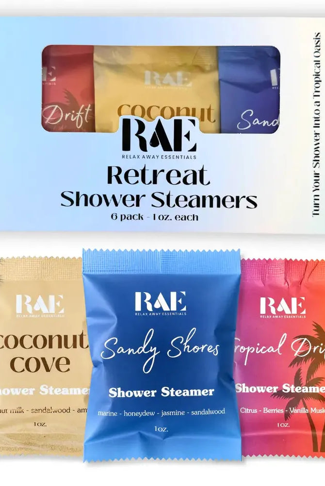 Shop Retreat Shower Steamers 6 Pack - Made in USA- at Ruby Joy Boutique, a Women's Clothing Store in Pickerington, Ohio