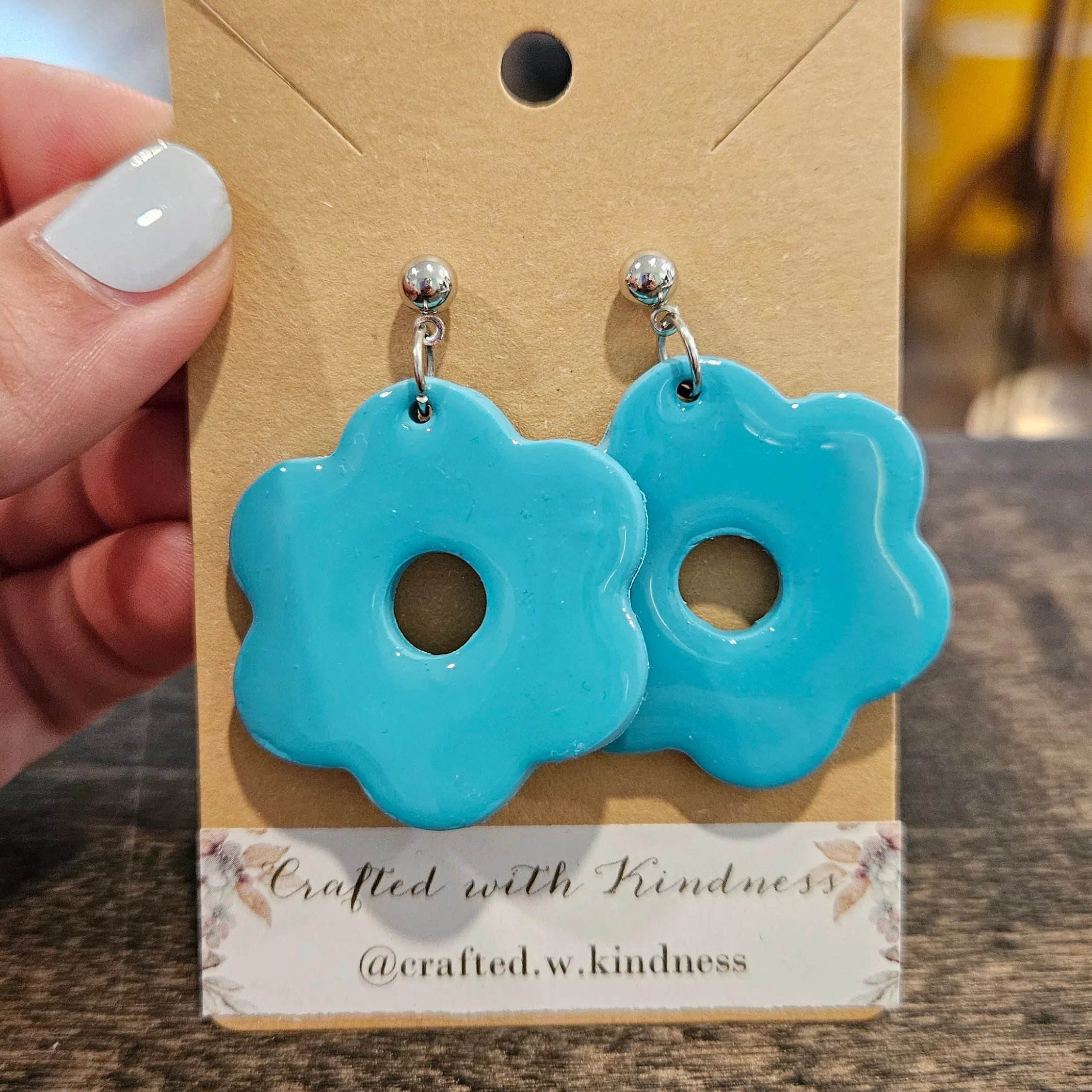 Shop Retro Flower Earrings-Earrings at Ruby Joy Boutique, a Women's Clothing Store in Pickerington, Ohio