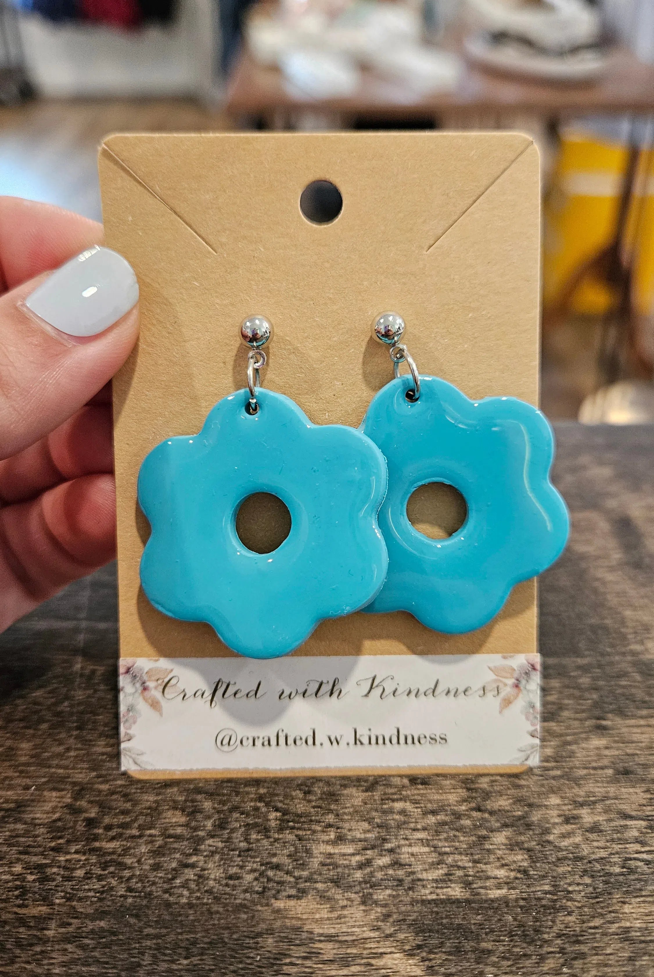 Shop Retro Flower Earrings-Earrings at Ruby Joy Boutique, a Women's Clothing Store in Pickerington, Ohio