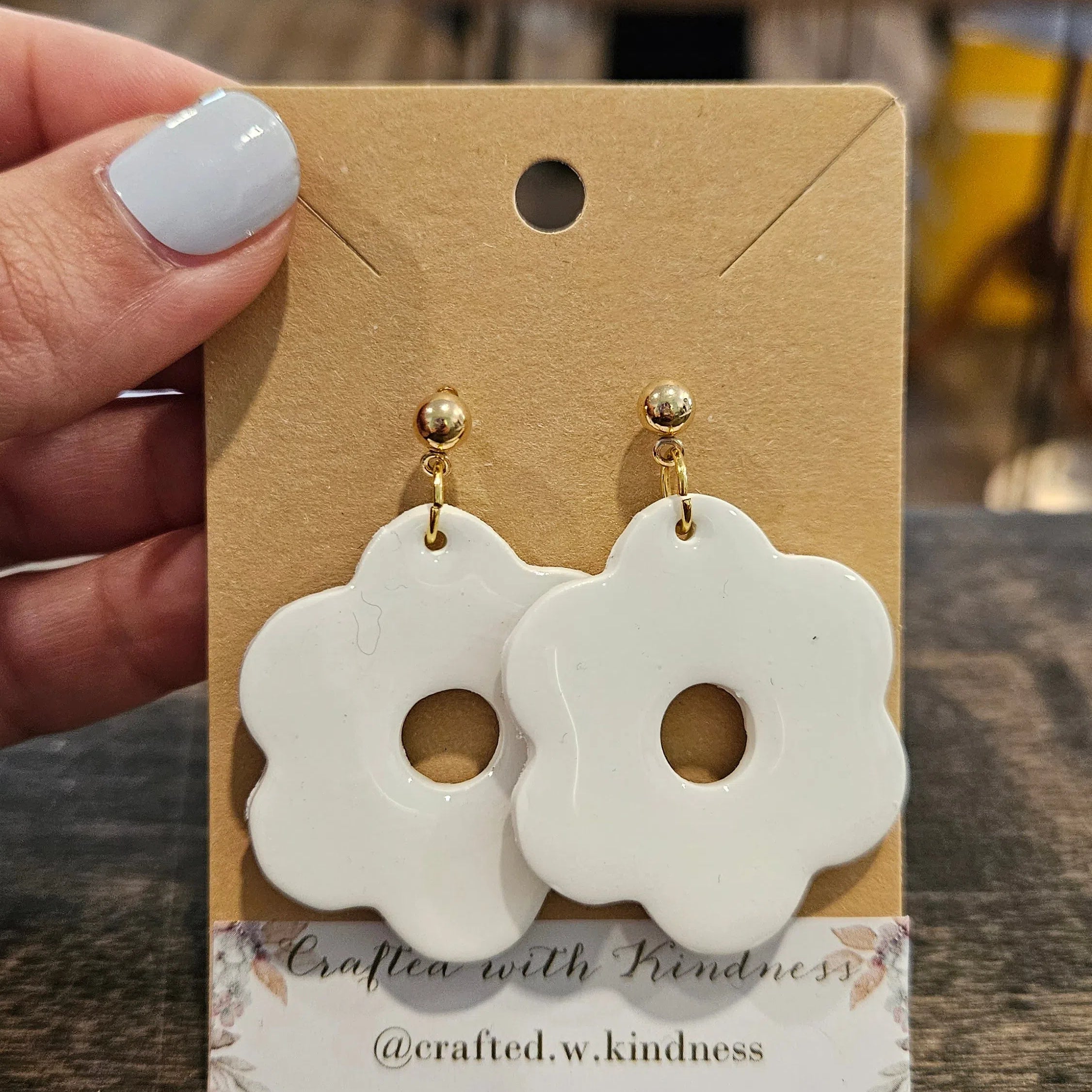 Shop Retro Flower Earrings-Earrings at Ruby Joy Boutique, a Women's Clothing Store in Pickerington, Ohio