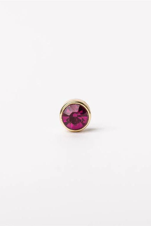 Shop Rhinestone Spacer Charms-Hot pink at Ruby Joy Boutique, a Women's Clothing Store in Pickerington, Ohio