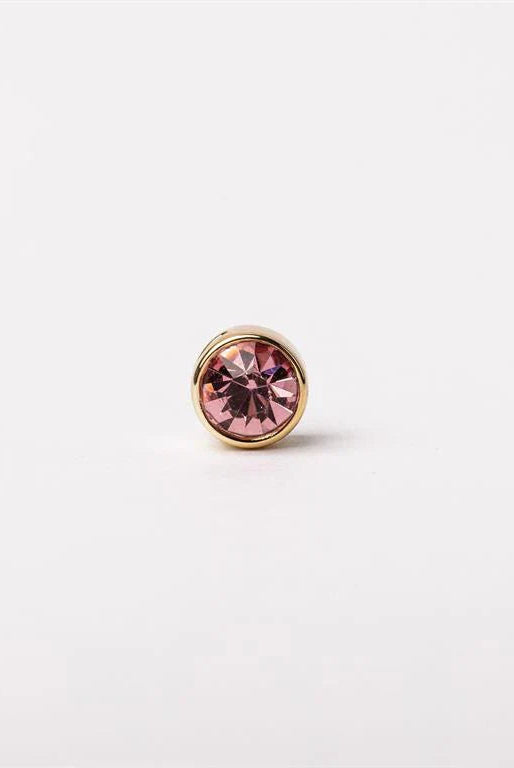 Shop Rhinestone Spacer Charms-Light pink at Ruby Joy Boutique, a Women's Clothing Store in Pickerington, Ohio