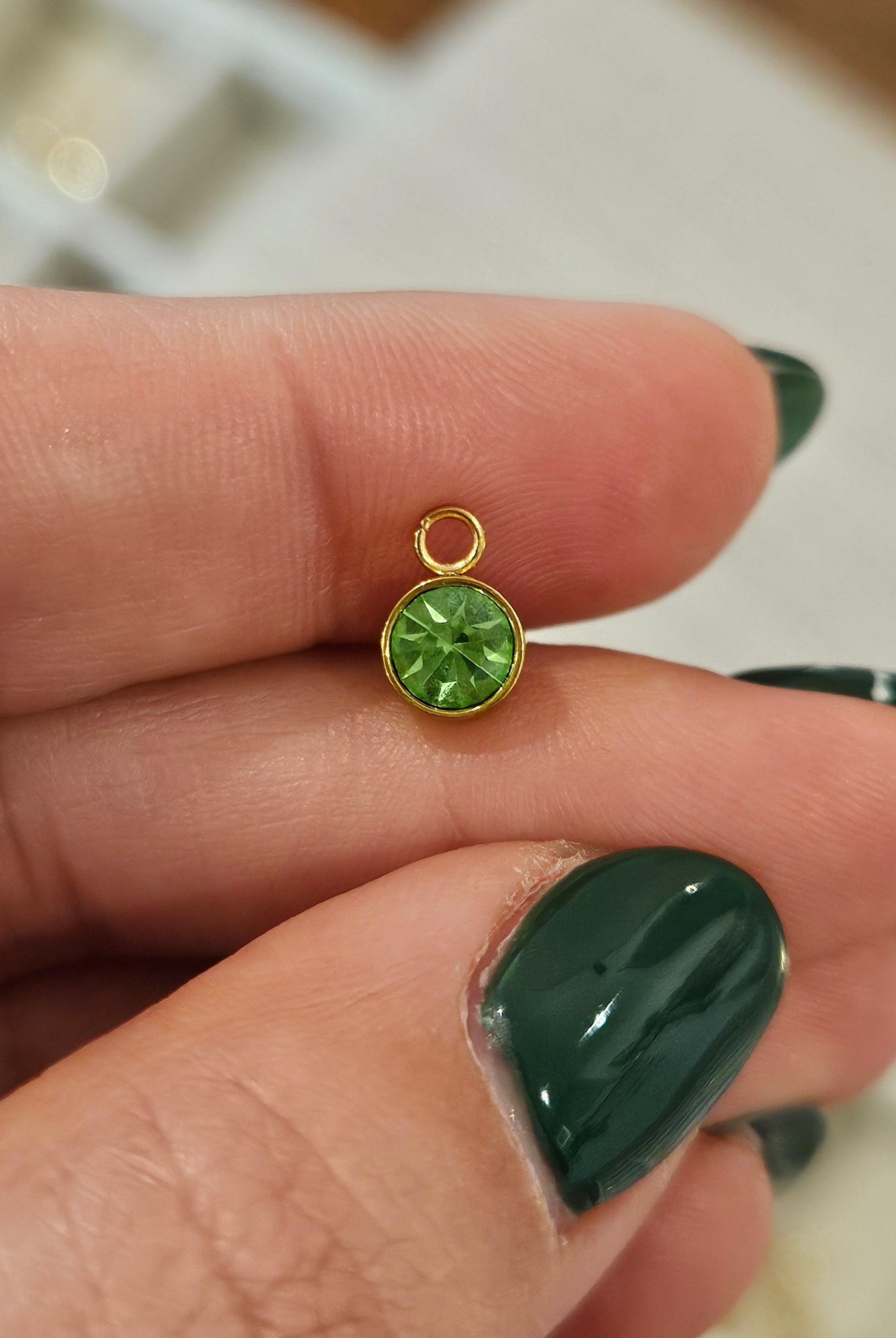 Shop Round Birthstone Charms-Charms at Ruby Joy Boutique, a Women's Clothing Store in Pickerington, Ohio