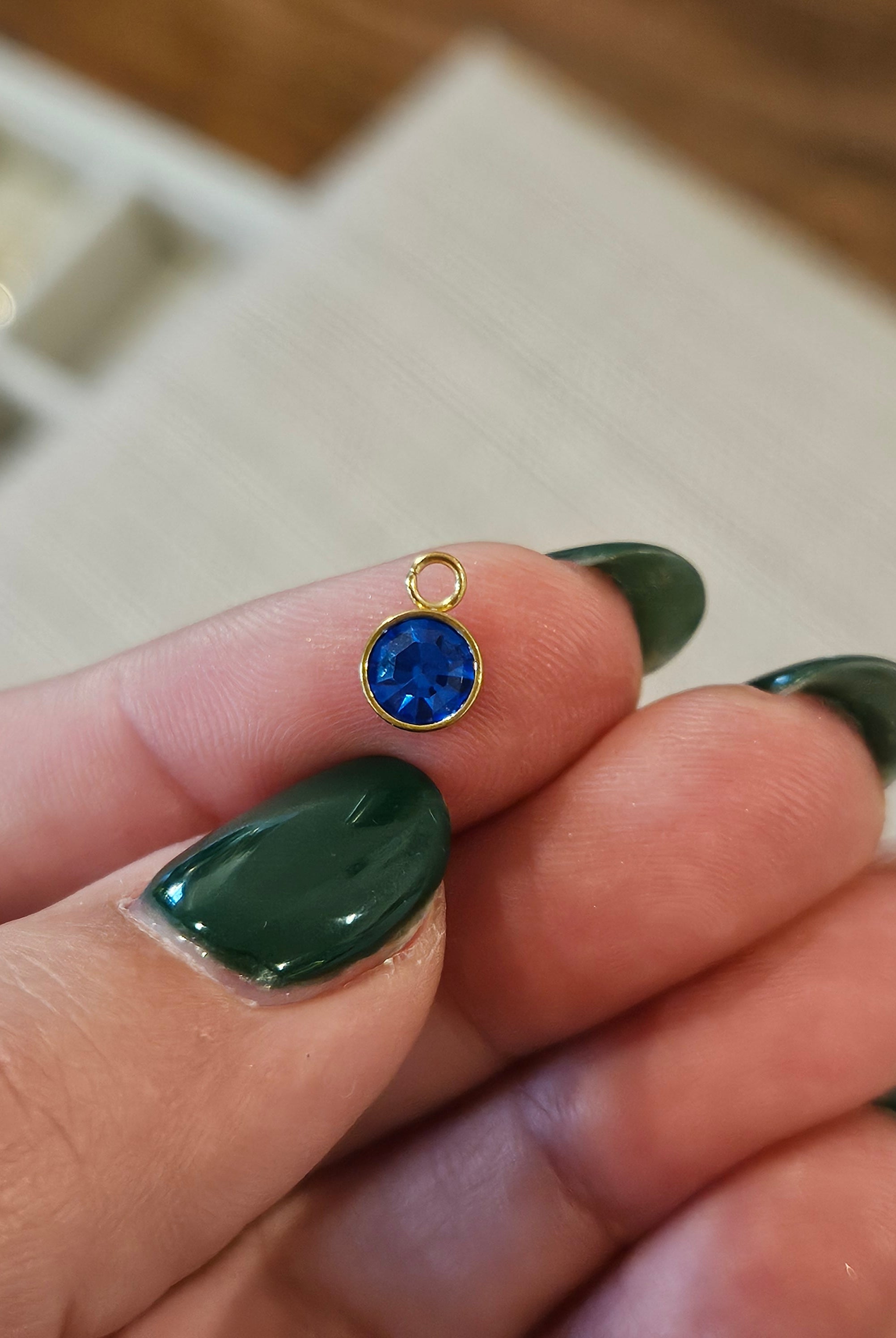 Shop Round Birthstone Charms-Charms at Ruby Joy Boutique, a Women's Clothing Store in Pickerington, Ohio