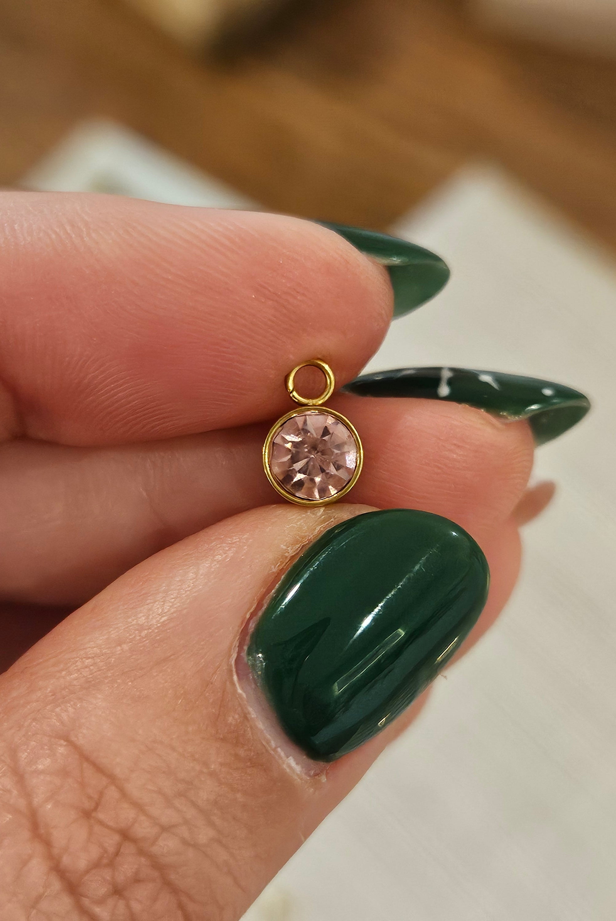 Shop Round Birthstone Charms-Charms at Ruby Joy Boutique, a Women's Clothing Store in Pickerington, Ohio