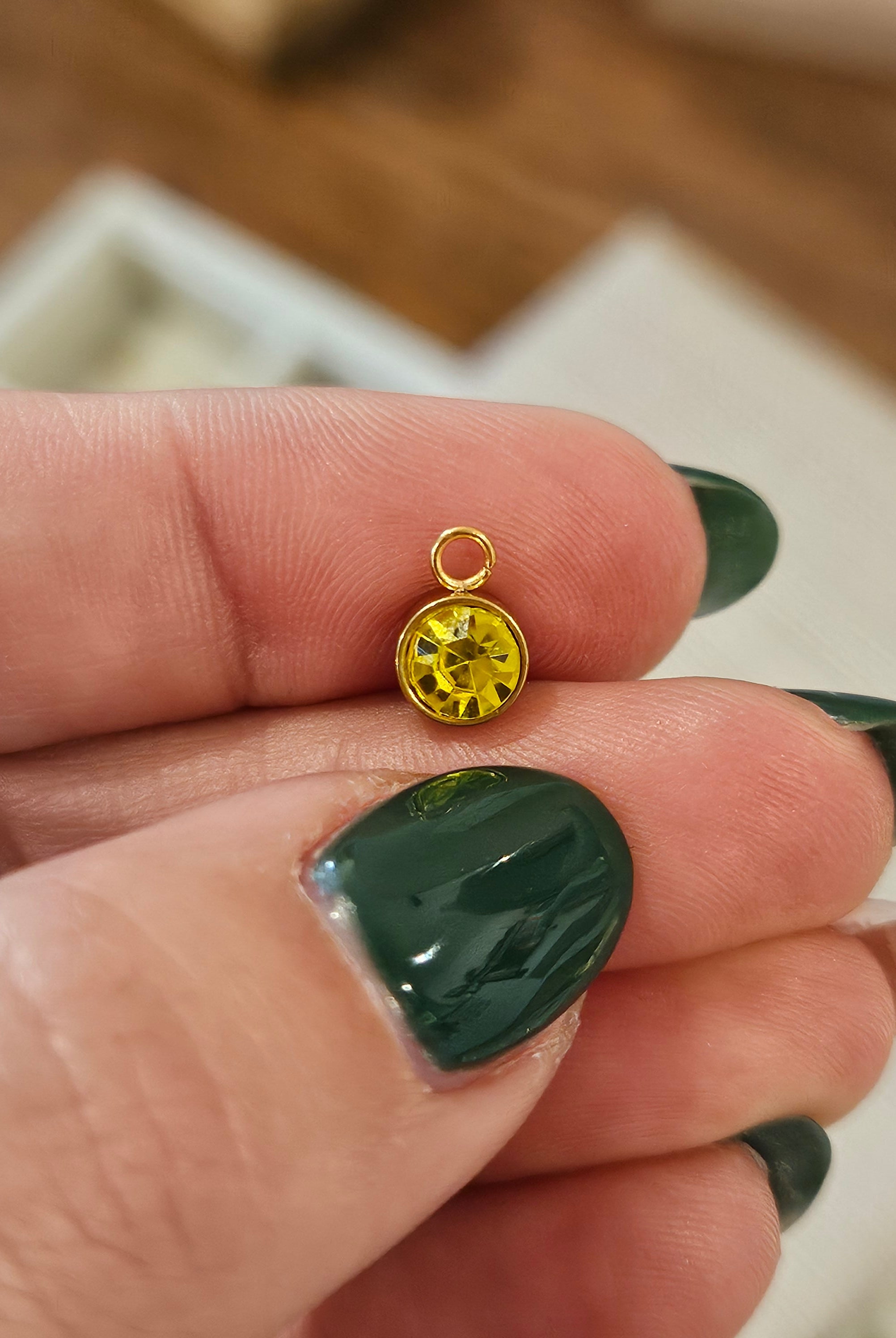 Shop Round Birthstone Charms-Charms at Ruby Joy Boutique, a Women's Clothing Store in Pickerington, Ohio