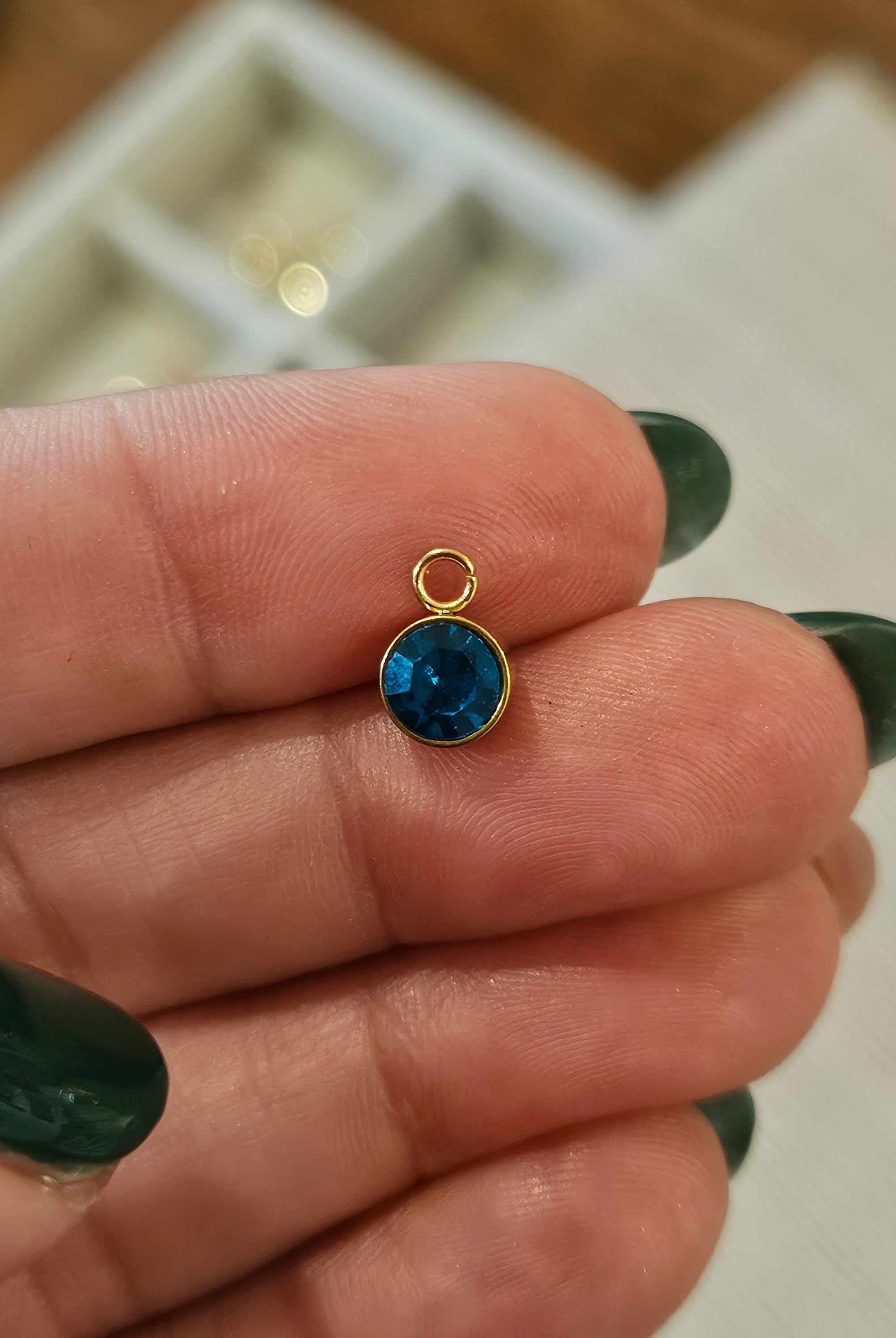 Shop Round Birthstone Charms-Charms at Ruby Joy Boutique, a Women's Clothing Store in Pickerington, Ohio