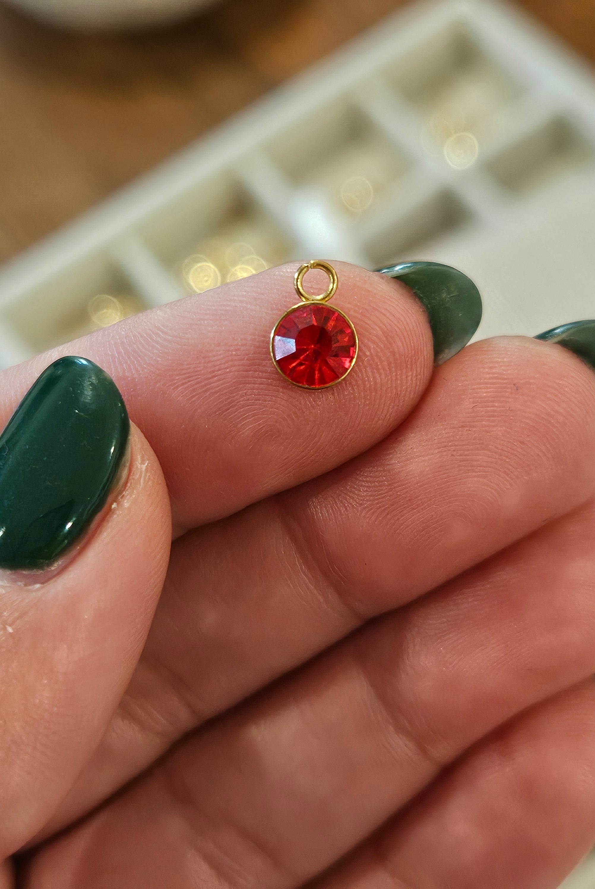 Shop Round Birthstone Charms-Charms at Ruby Joy Boutique, a Women's Clothing Store in Pickerington, Ohio