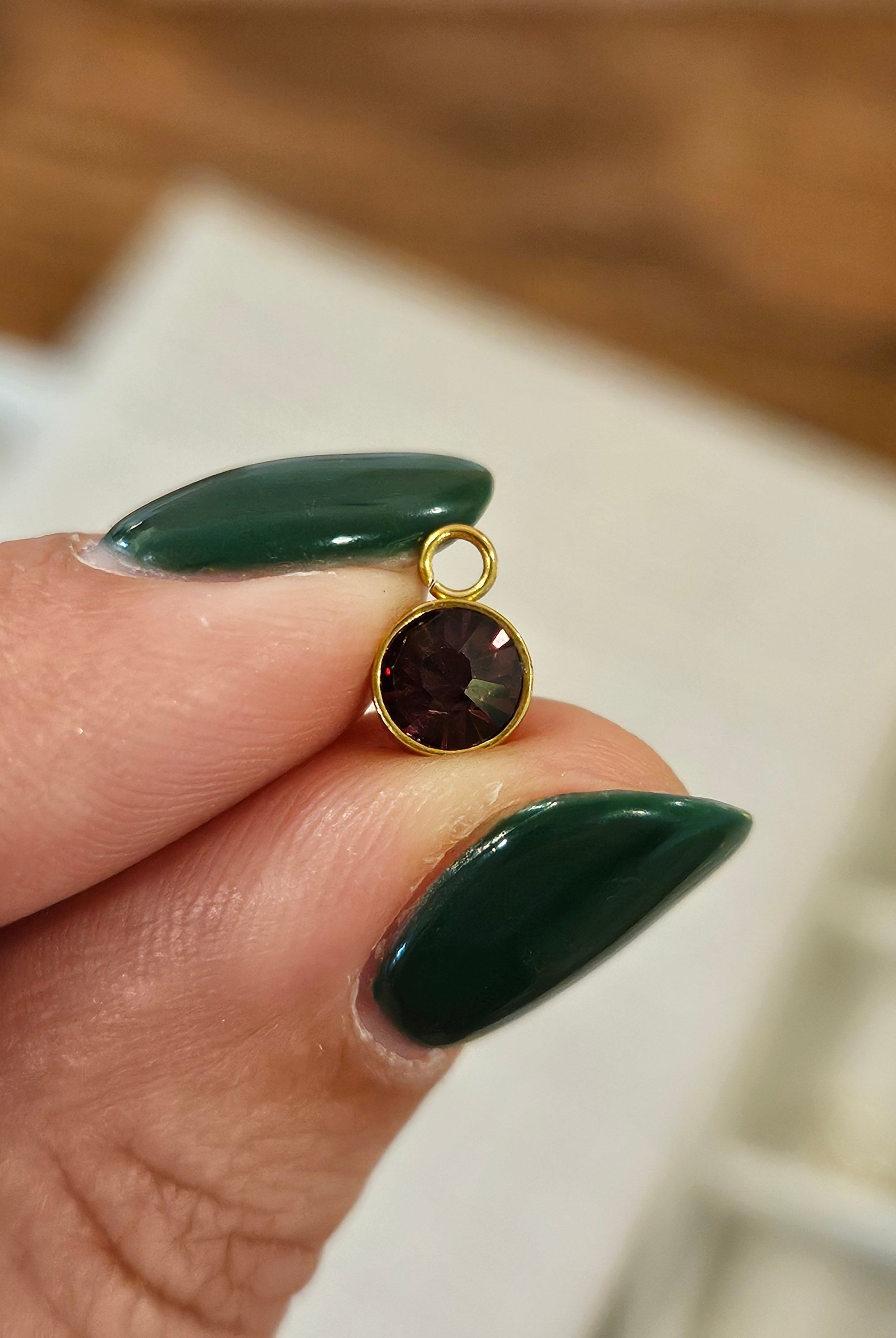 Shop Round Birthstone Charms-Charms at Ruby Joy Boutique, a Women's Clothing Store in Pickerington, Ohio