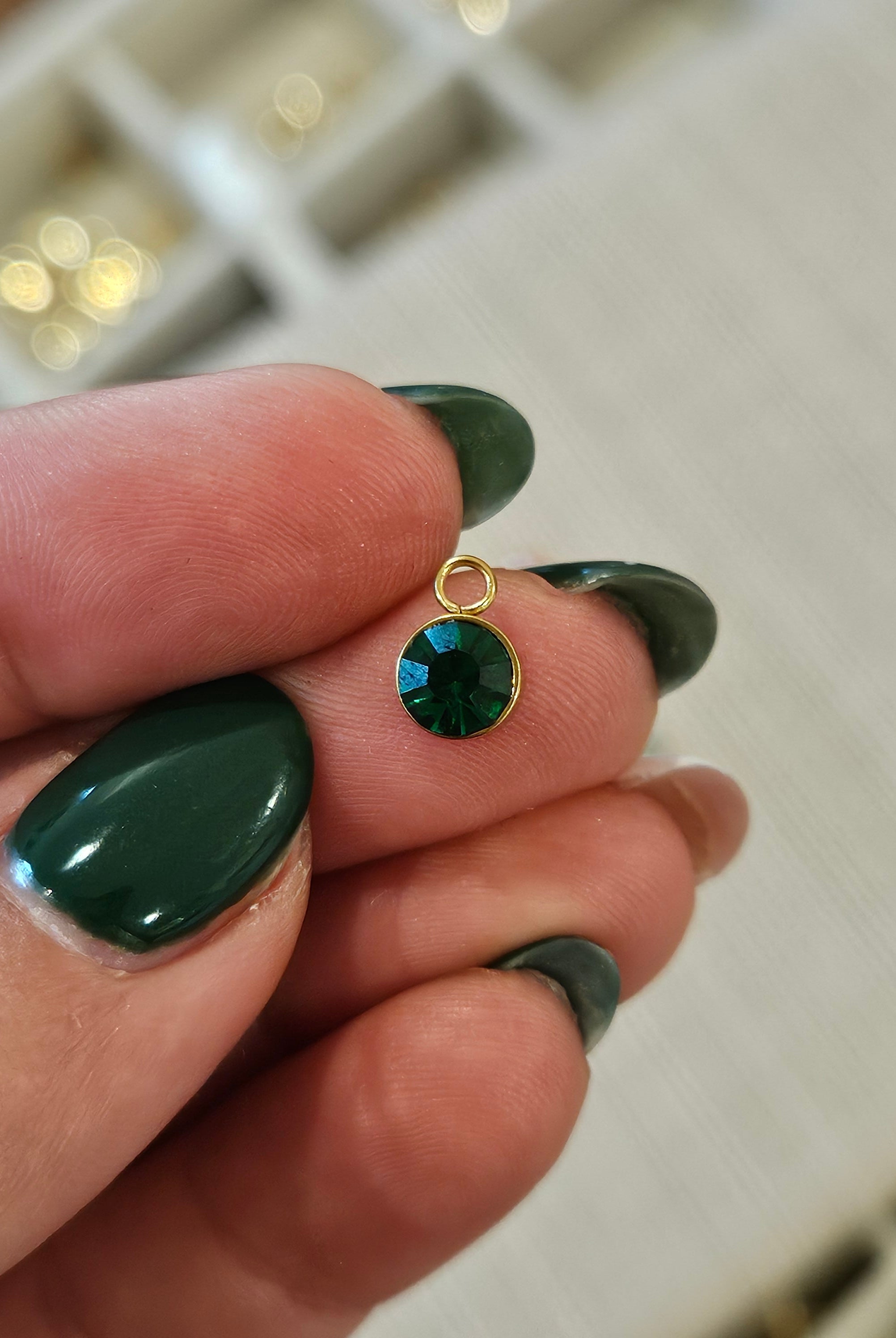 Shop Round Birthstone Charms-Charms at Ruby Joy Boutique, a Women's Clothing Store in Pickerington, Ohio