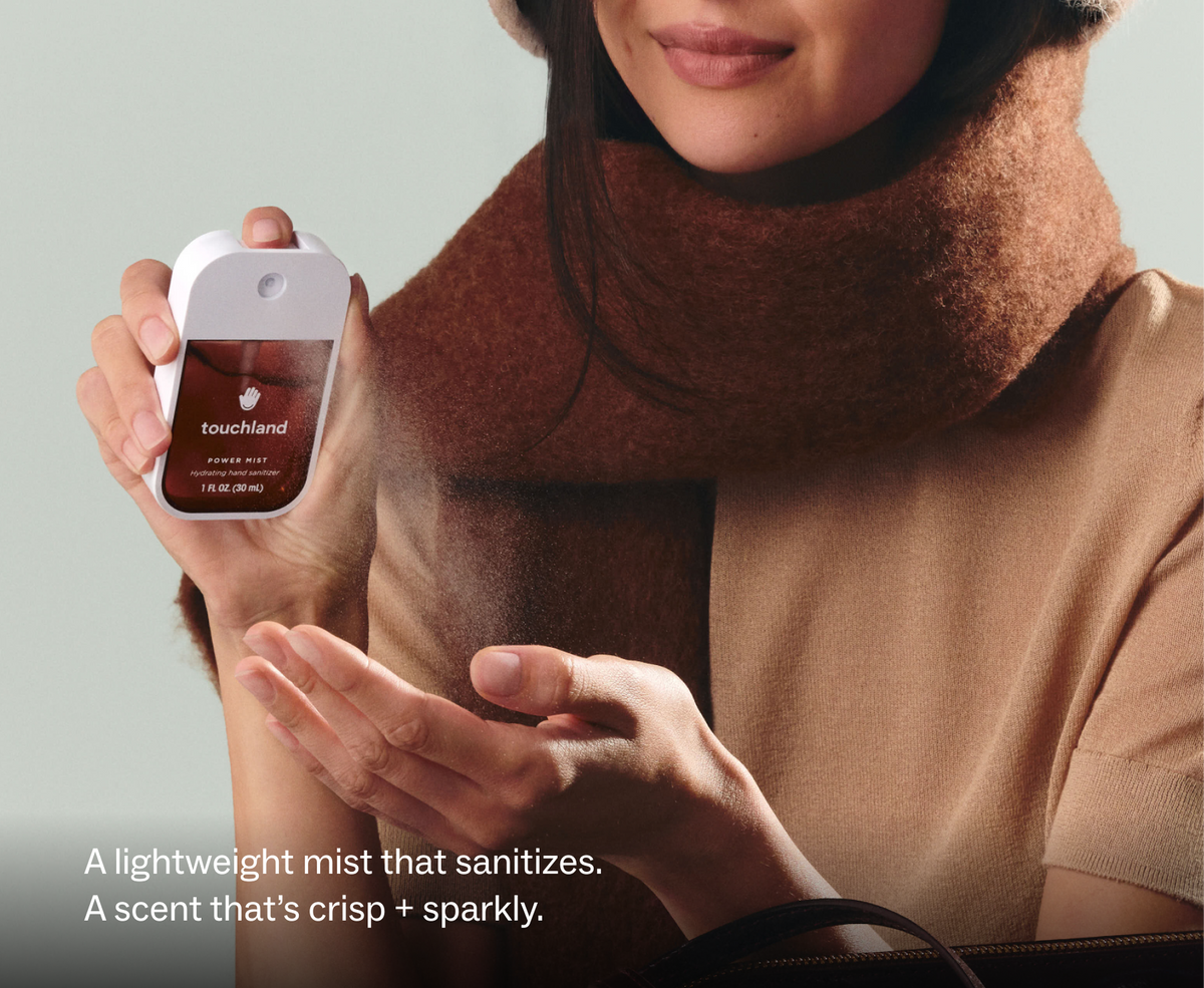 Shop Touchland Salted Caramel | Power Mist Hand Sanitizer- at Ruby Joy Boutique, a Women's Clothing Store in Pickerington, Ohio