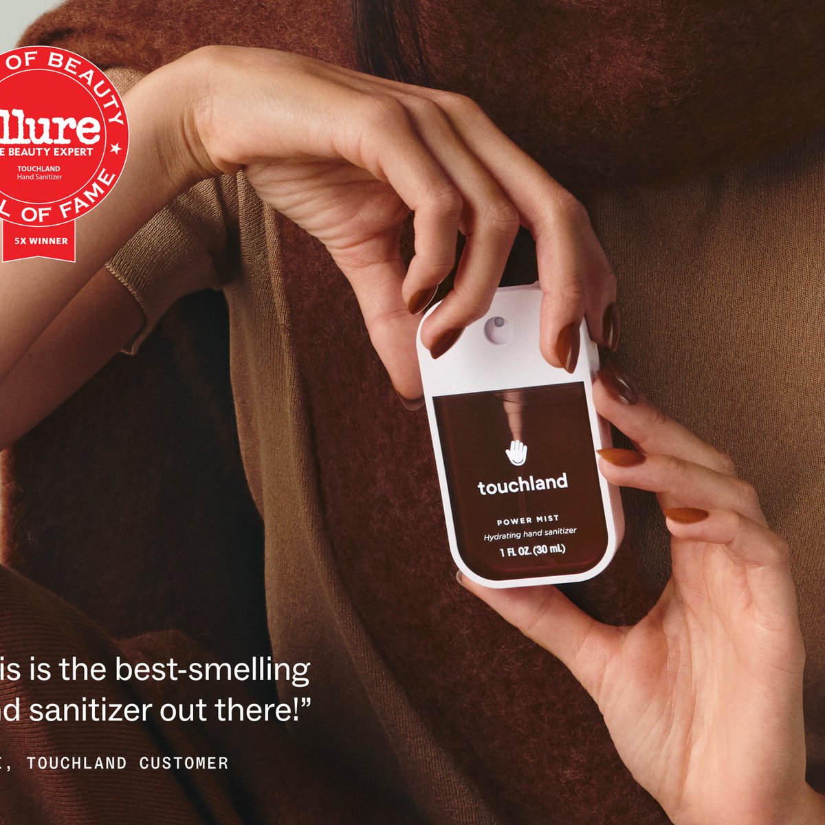 Shop Touchland Salted Caramel | Power Mist Hand Sanitizer- at Ruby Joy Boutique, a Women's Clothing Store in Pickerington, Ohio